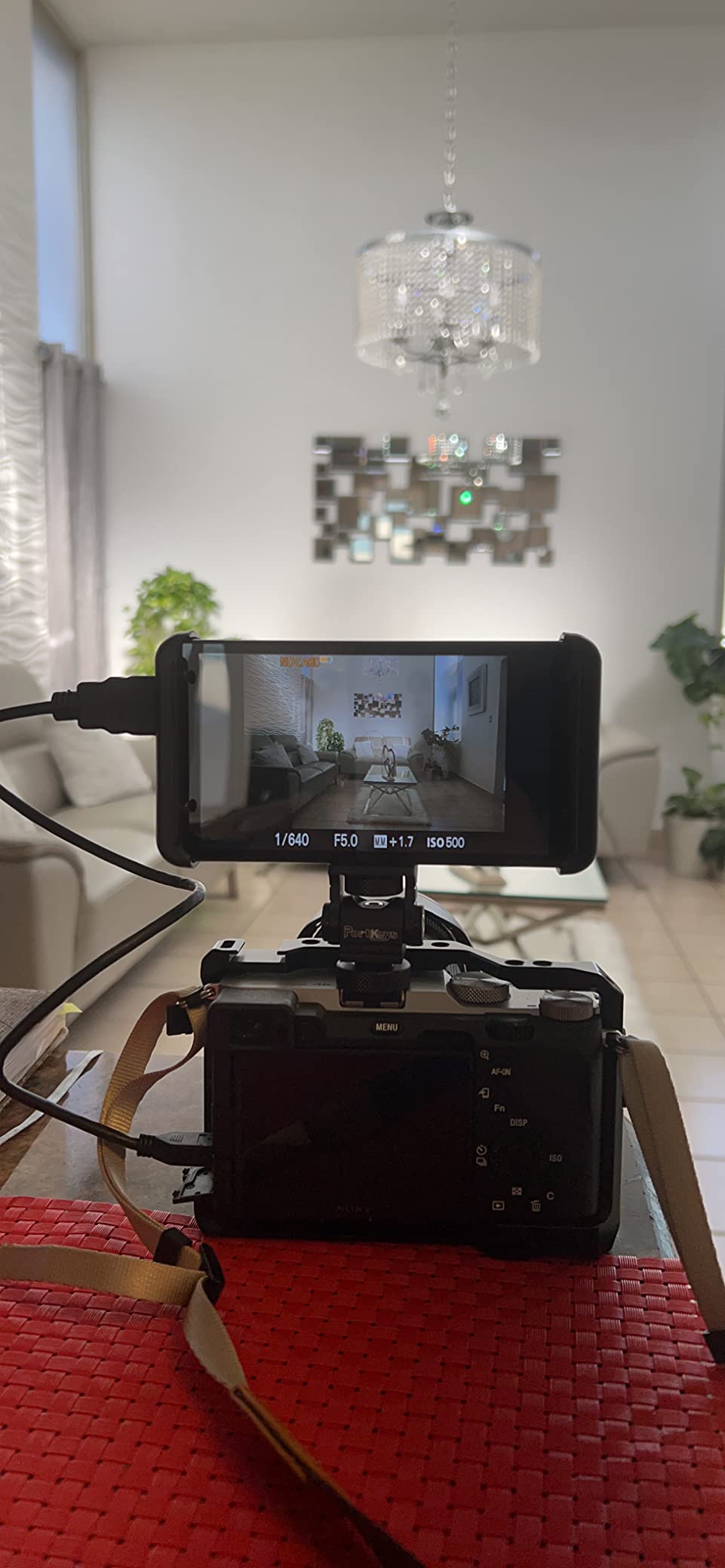 Portkeys PT5 II Camera Monitor Touchscreen DSLR Field Monitor 5 inch 4K30P Input/Output Wide Color Gamut New Peaking 3D LUT Video Assist Luma RGB Waveform for DSLR with New UI MOVnorm OS customer photo 2