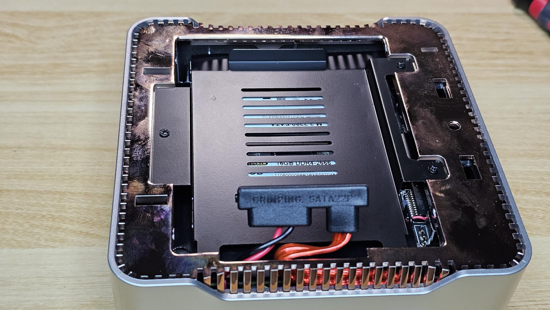 KAMRUI Pinova P2 Mini PC, AMD Ryzen 7330U (4 Cores, 8 Threads, Up to 4.3GHz), 16GB RAM 256GB SSD, Zen3 Architecture 7nm Processor, 8MB L3 Smart Cache Mini Computers, Triple 4K Display Home/Business customer photo 1