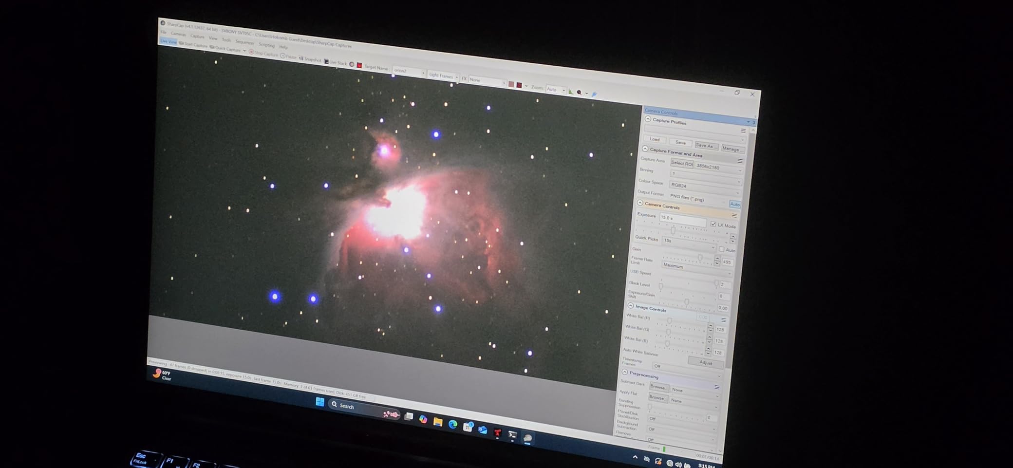 SVBONY SV705C Telescope Camera Eyepiece, IMX585 USB 3.0 Astronomy Camera customer photo 1