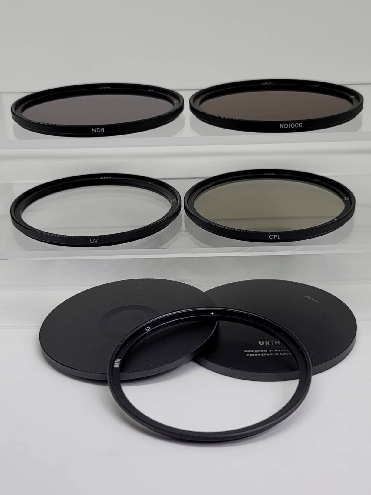 Urth 77mm 4-in-1 Magnetic Essentials Lens Filter Kit (Plus) | UV, CPL, Neutral Density ND8, ND1000, Nano-Coated HD Optical Glass, Camera Filters with 2 Caps customer photo 2