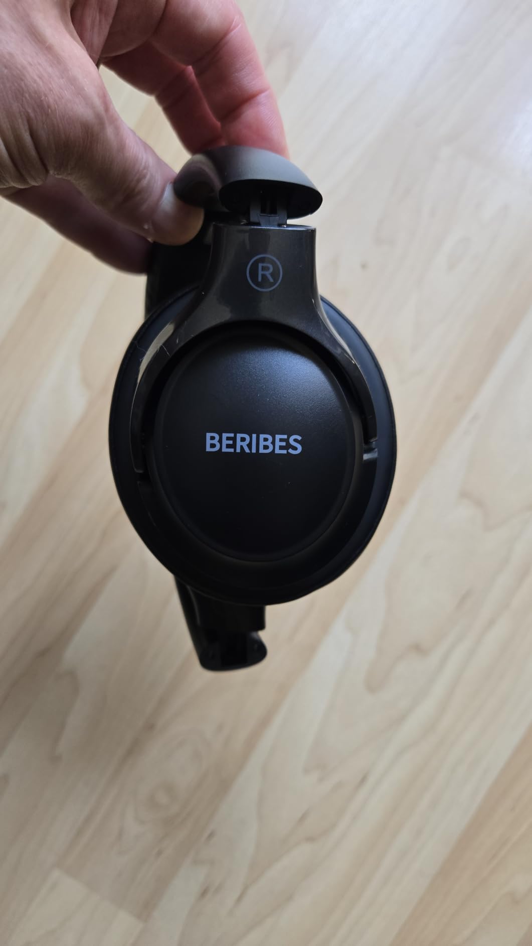 BERIBES Bluetooth Headphones Over Ear, Wireless HiFi Stereo Headsets 65H 6EQ customer photo 1