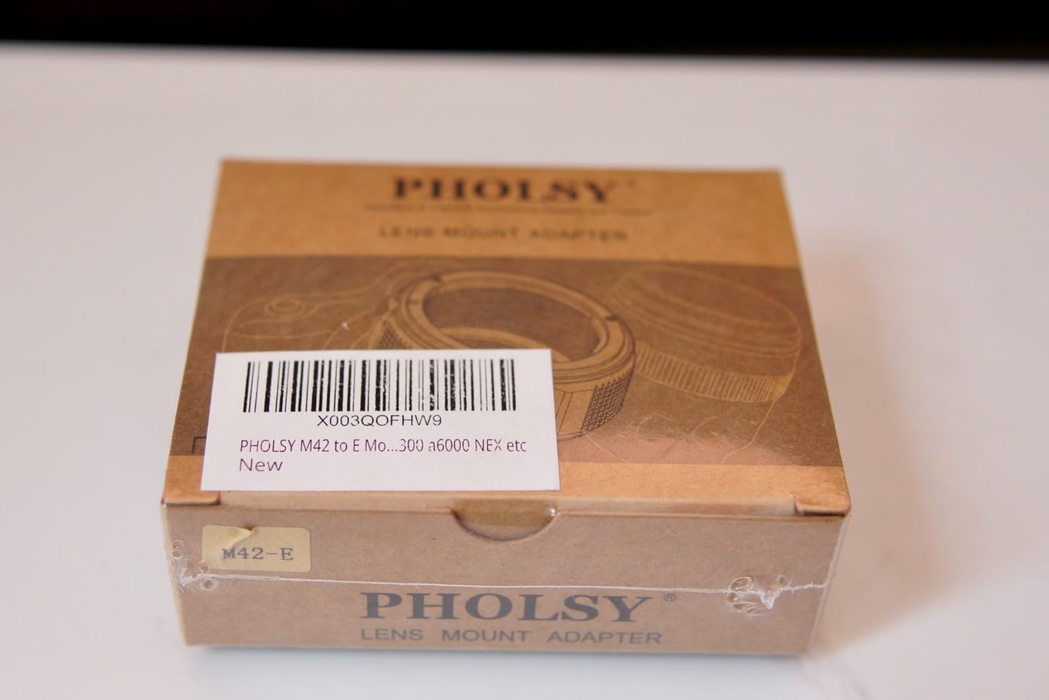 PHOLSY Lens Adapter Compatible with Contax Yashica CY Lens to Sony E Camera | Manual Mount Converter Compatible with Contax to Sony E, Yashica to Sony E, CY to E, CY to NEX customer photo 1
