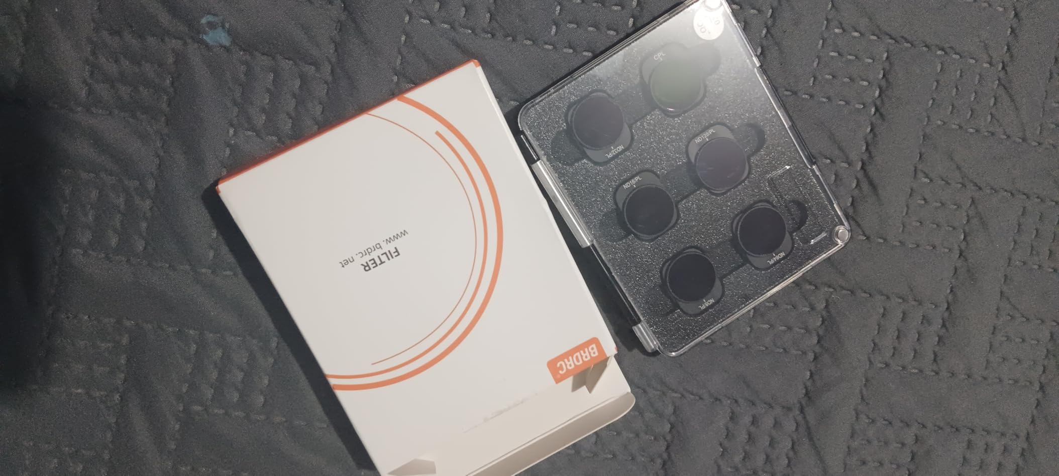 BRDRC Mini 3 Pro Filters Set, 6 Pack CPL, ND8/PL, ND16/PL, ND32/PL, ND64/PL, ND128/PL Neutral Density Filter Compatible with DJI Mini 3 Pro/Mini 3 Drone Lens Accessories (Aluminum Alloy Frame) customer photo 1