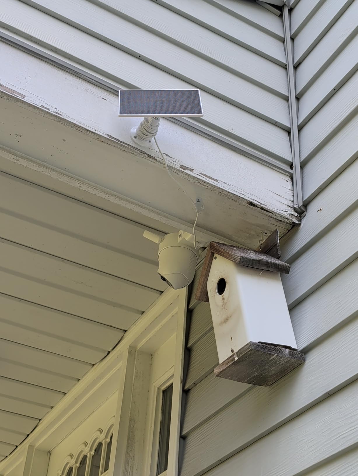 VIZIUUY 3MP Solar Security Cameras Wireless Outdoor, WiFi 6, 360-Degree PTZ Camera, Color Night Vision, IP66 Weatherproof, PIR+AI Detection, 2-Way Audio customer photo 2