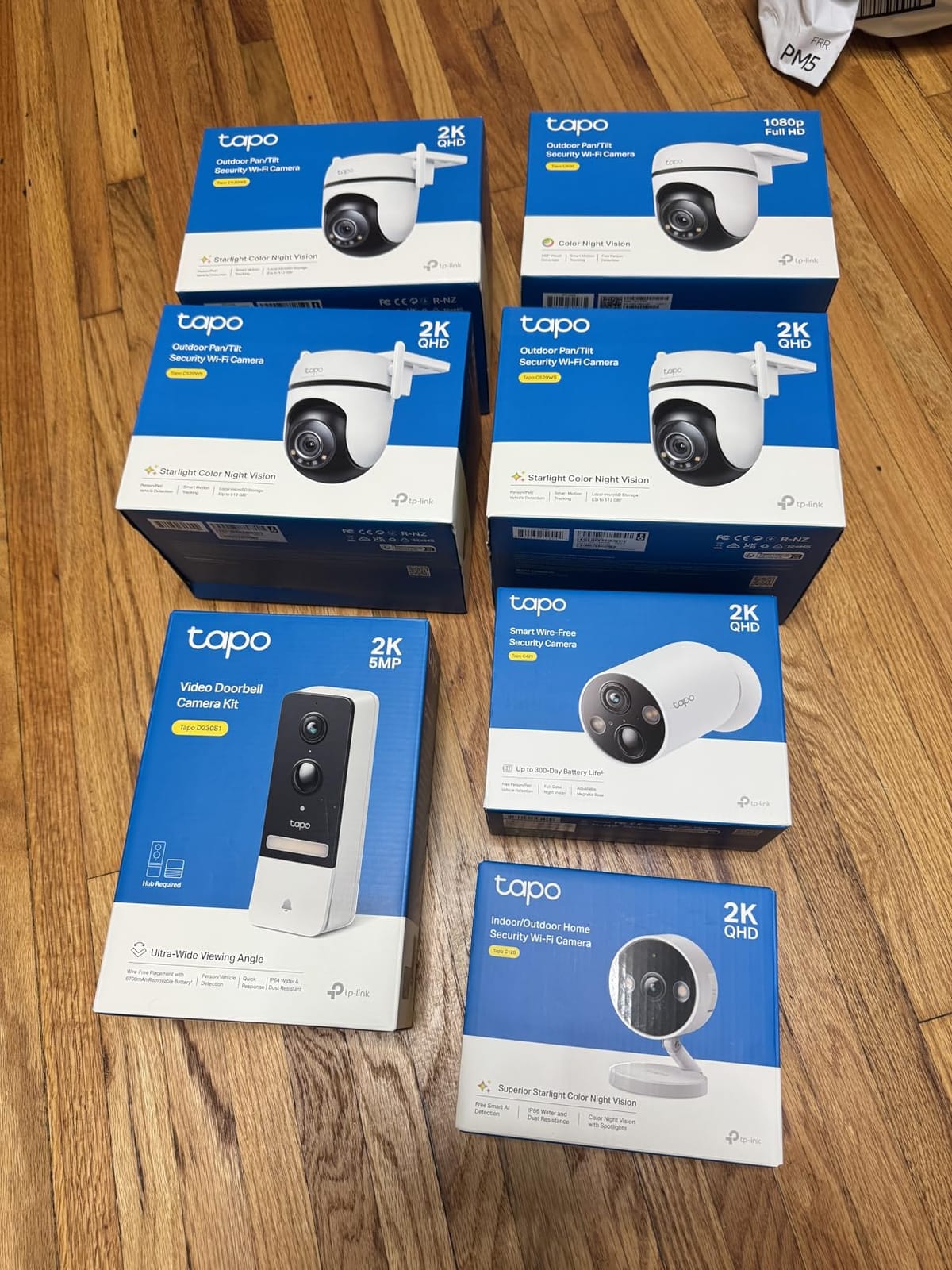 TP-Link Tapo 2K QHD Outdoor Pan/Tilt Wi-Fi Security Camera, 360° View, Motion Tracking, Color Night Vision, Free Person/Vehicle/Motion Detection, Cloud & SD Card Storage, 24/7 Recording, Tapo C520WS… customer photo 1