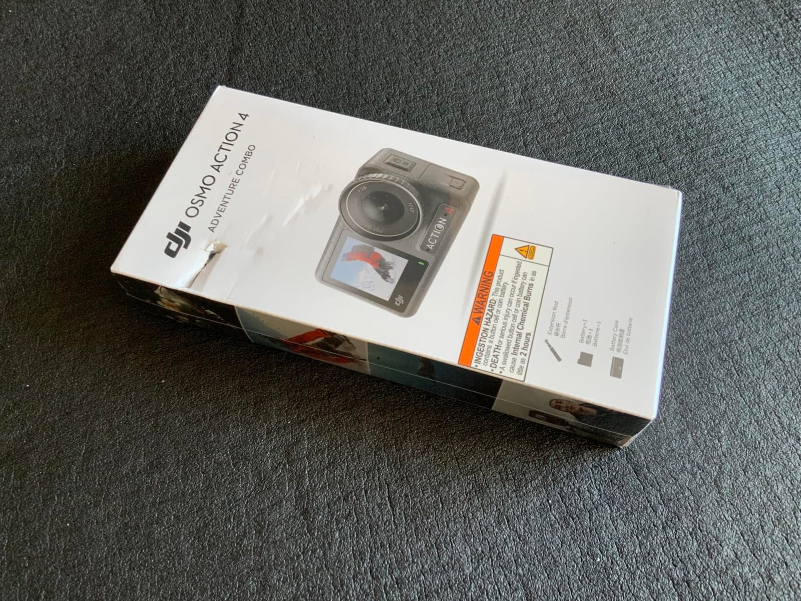 DJI Osmo Action 4 Adventure Combo, Waterproof Action Camera, 1/1.3