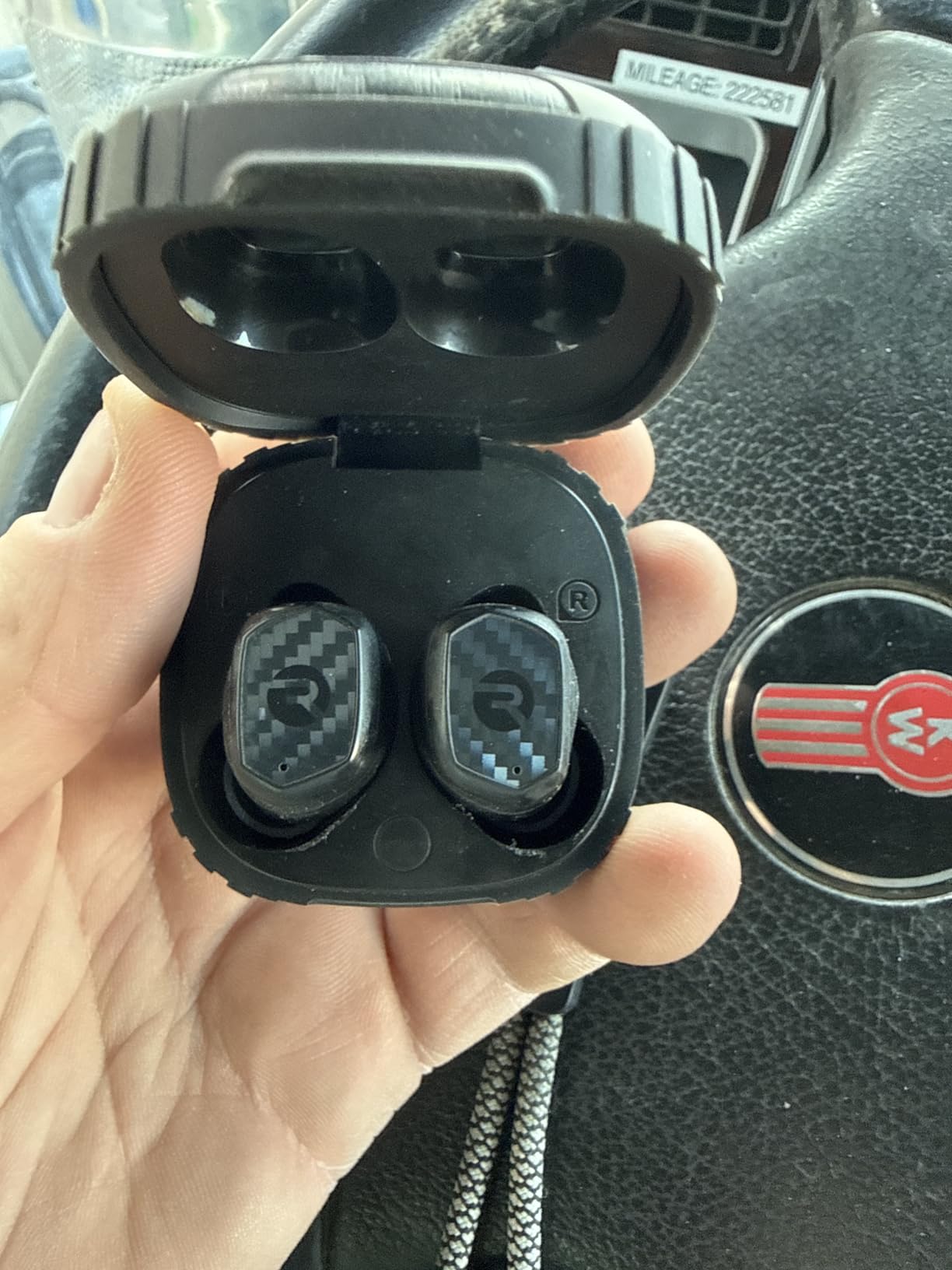 Raycon Impact Earbuds Military-Grade Impact Resistant, IP67 Bluetooth Earbuds with Stereo Sound, 90 Hours of Battery Life, Active Noise Cancellation (Black) customer photo 1