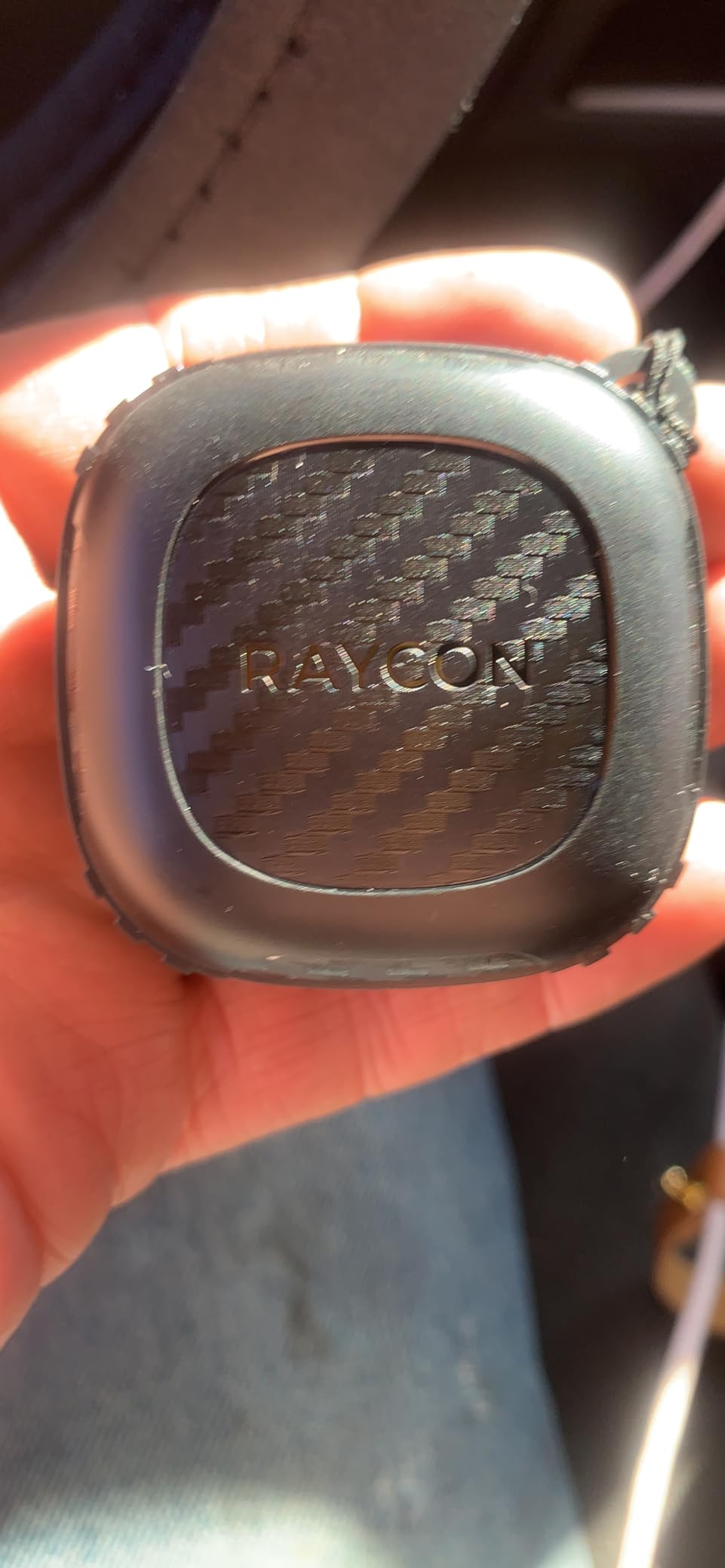 Raycon Impact Earbuds Military-Grade Impact Resistant, IP67 Bluetooth Earbuds with Stereo Sound, 90 Hours of Battery Life, Active Noise Cancellation (Black) customer photo 2