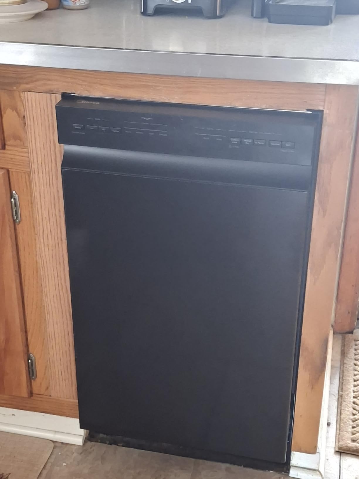 Midea 18 Inch Built-in Dishwasher, 8 Place Settings, Stainless Steel Tub customer photo 1
