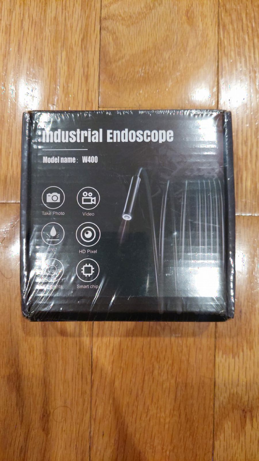 Endoscope Camera with Light, 1920P HD Borescope Tools with 8 Adjustable LED Lights, Endoscope with Semi-Rigid Snake Camera, IP67 Waterproof Inspection Borescope for iOS and Android-16.4ft Dual-Lens customer photo 2