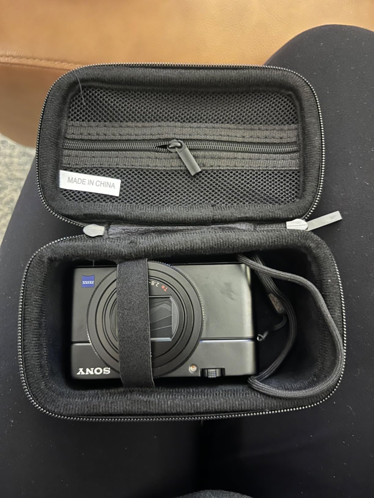 Carrying Case for Sony RX100 VII/VI/V/IV/III Premium Compact Camera with Zipper Mesh Pocket customer photo 1