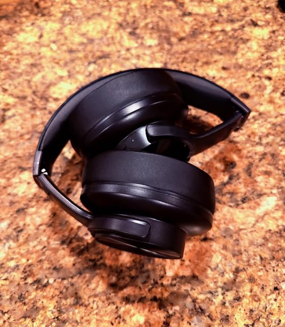 Picun B8 Wireless Bluetooth Headphones, 120H Playtime, 3EQ Modes, Black customer photo 2