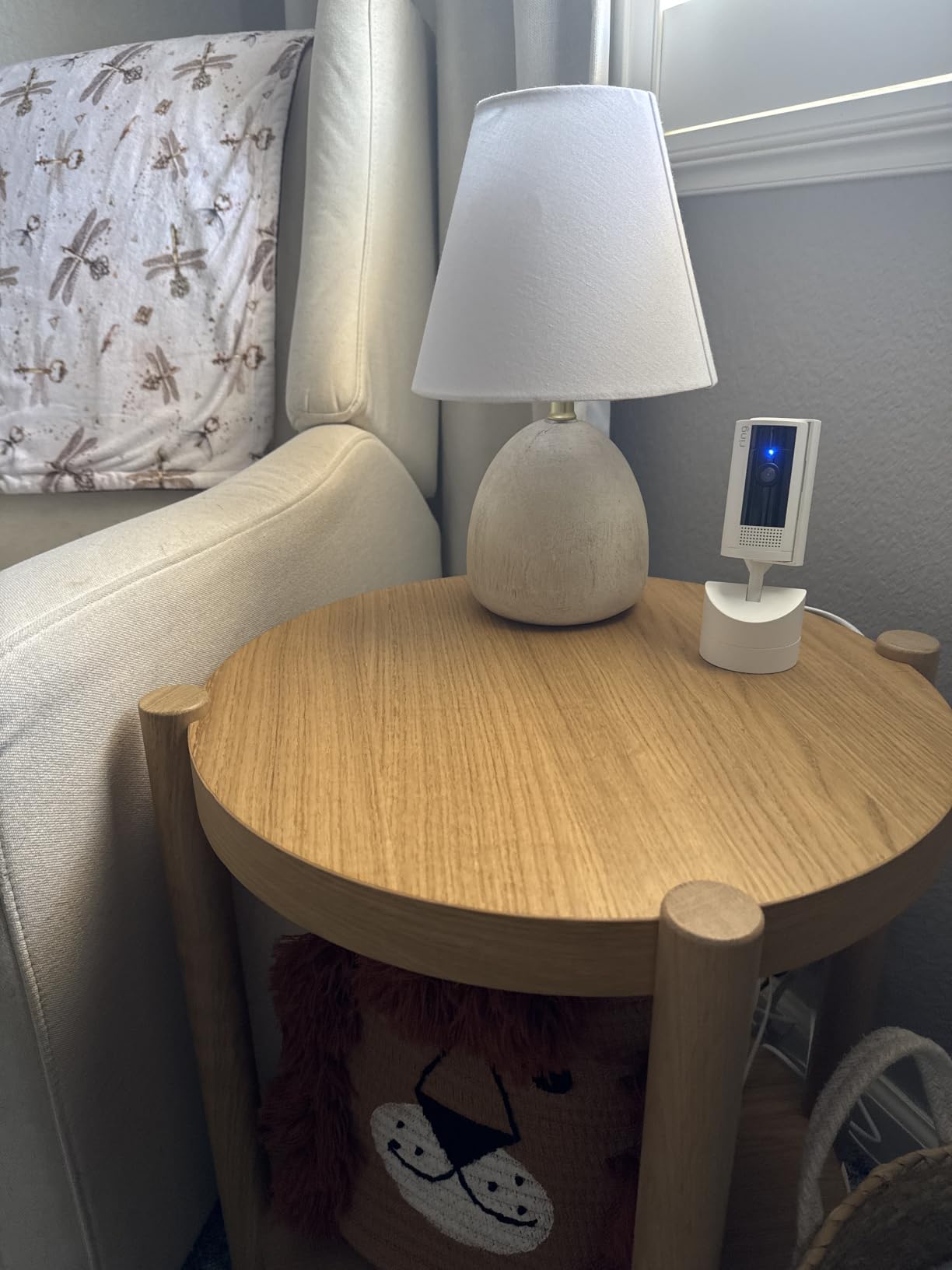 Ring Pan-Tilt Indoor Cam (newest model) - See all around your home or business with 360° pan coverage, HD video, plus Two-Way Talk (2024 release), White customer photo 1