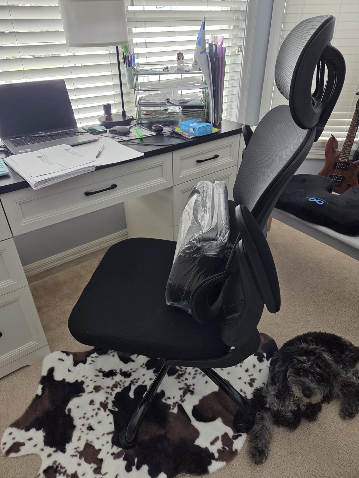 TRALT Office Chair Ergonomic Desk Chair - Gaming Chair with Lumbar Support | 330 LBS Home Office Desk Chairs with Headrest, Reading Chair with Flip-up Armrests, Comfortable Computer Chairs (1, Black) customer photo 1