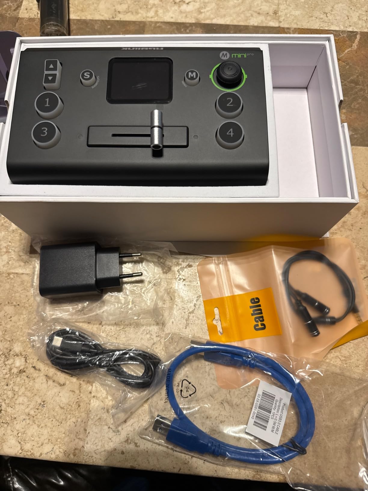 Mini-pro Video Switcher with 4X 4K HDMI Inputs, 2HDMI/1USB3.0 Output, RTMP, Multi Camera Video Mixer Switcher with Touch Screen customer photo 2