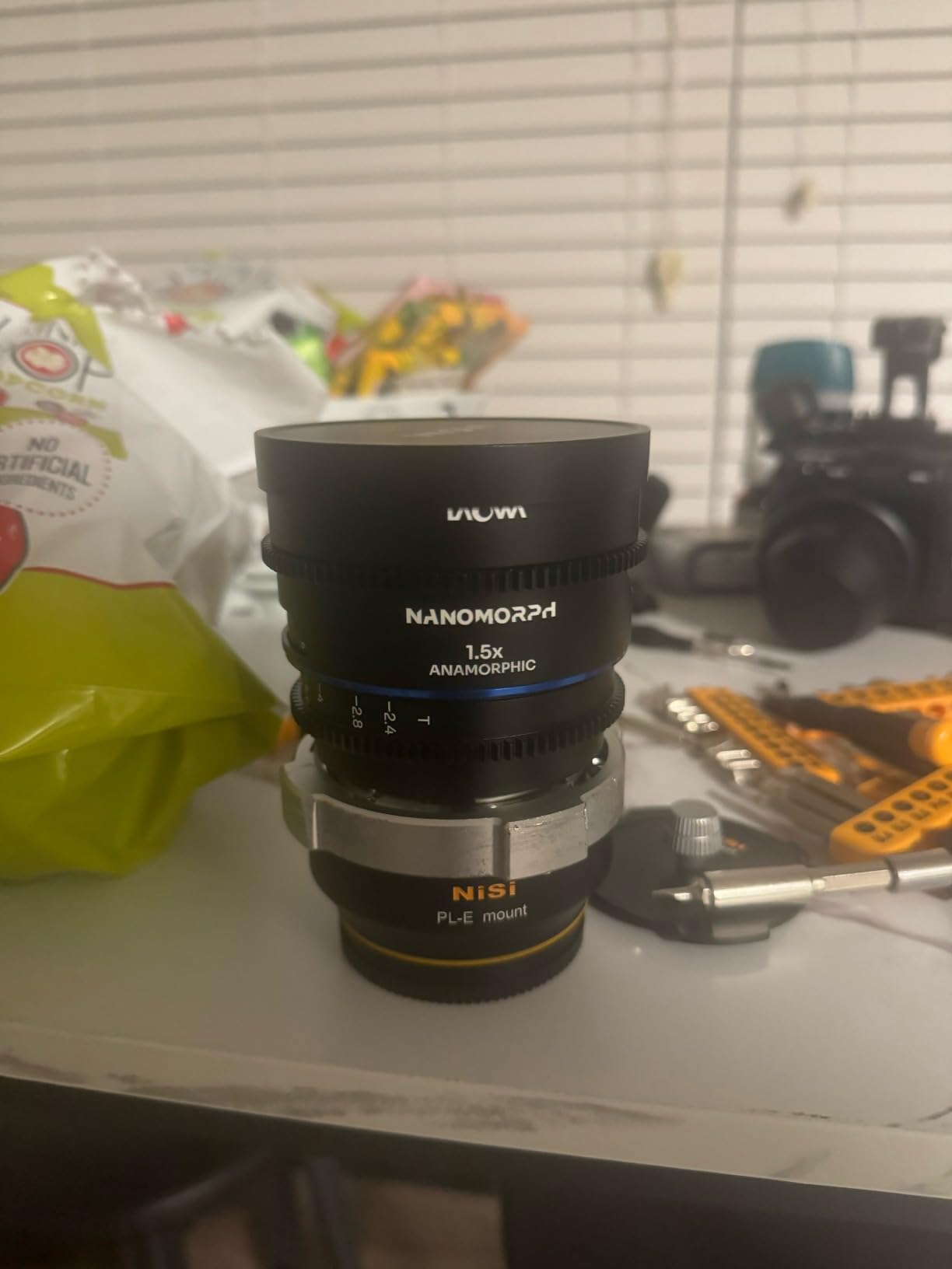 NiSi Athena PL to E Mount Adapter | High Precision Adapter for PL Lenses on Sony E Mount Cameras, Secure Fit, Cinematic Lens Compatibility customer photo 2
