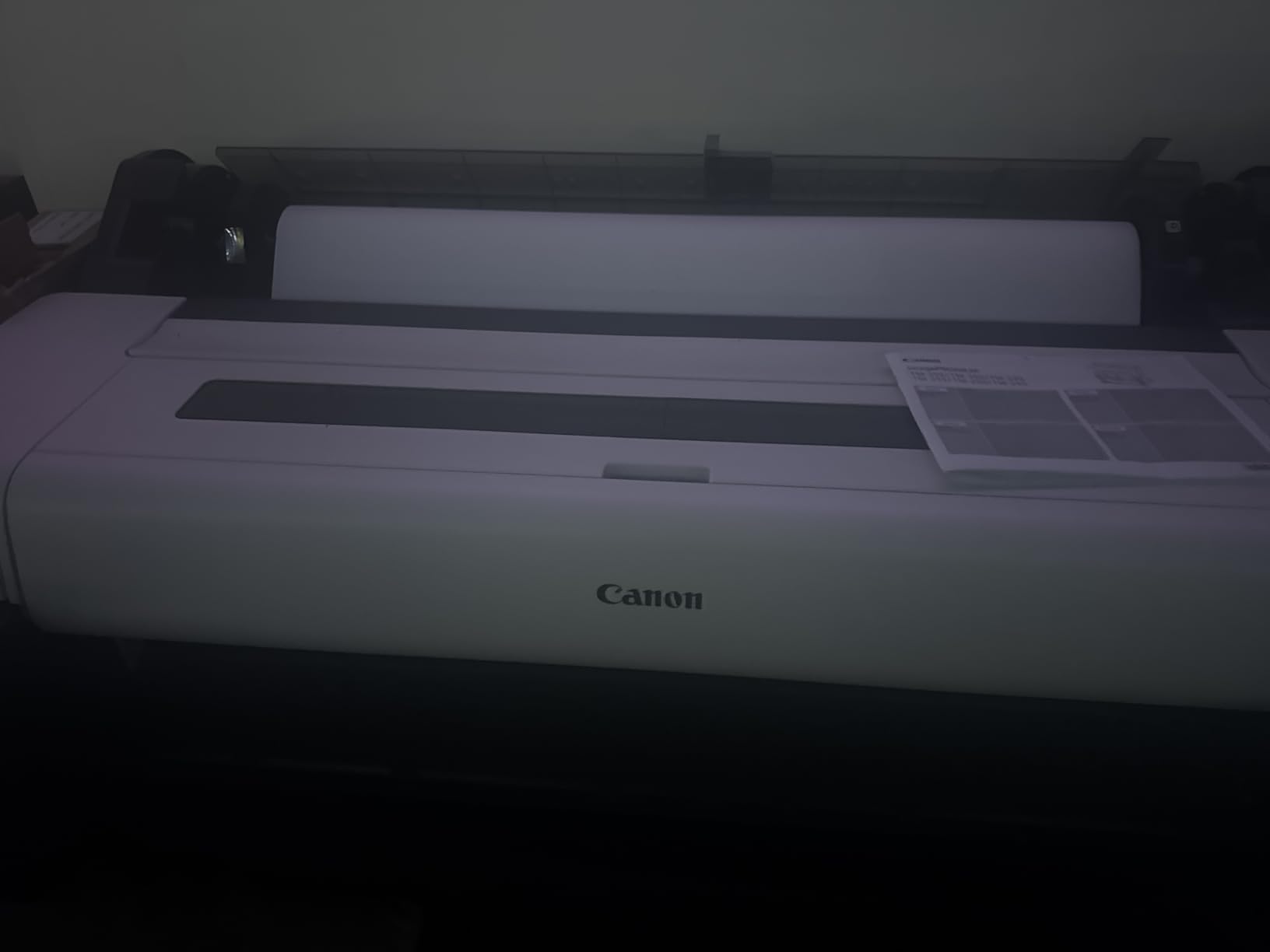 Canon imagePROGRAF TM-340 36 inch Large Format 5 Color Poster & Plotter Printer with Media Detection, Color Calibration, Printer Stand/Catch Basket, 300 ml of Ink, and 2-Year Warranty customer photo 1