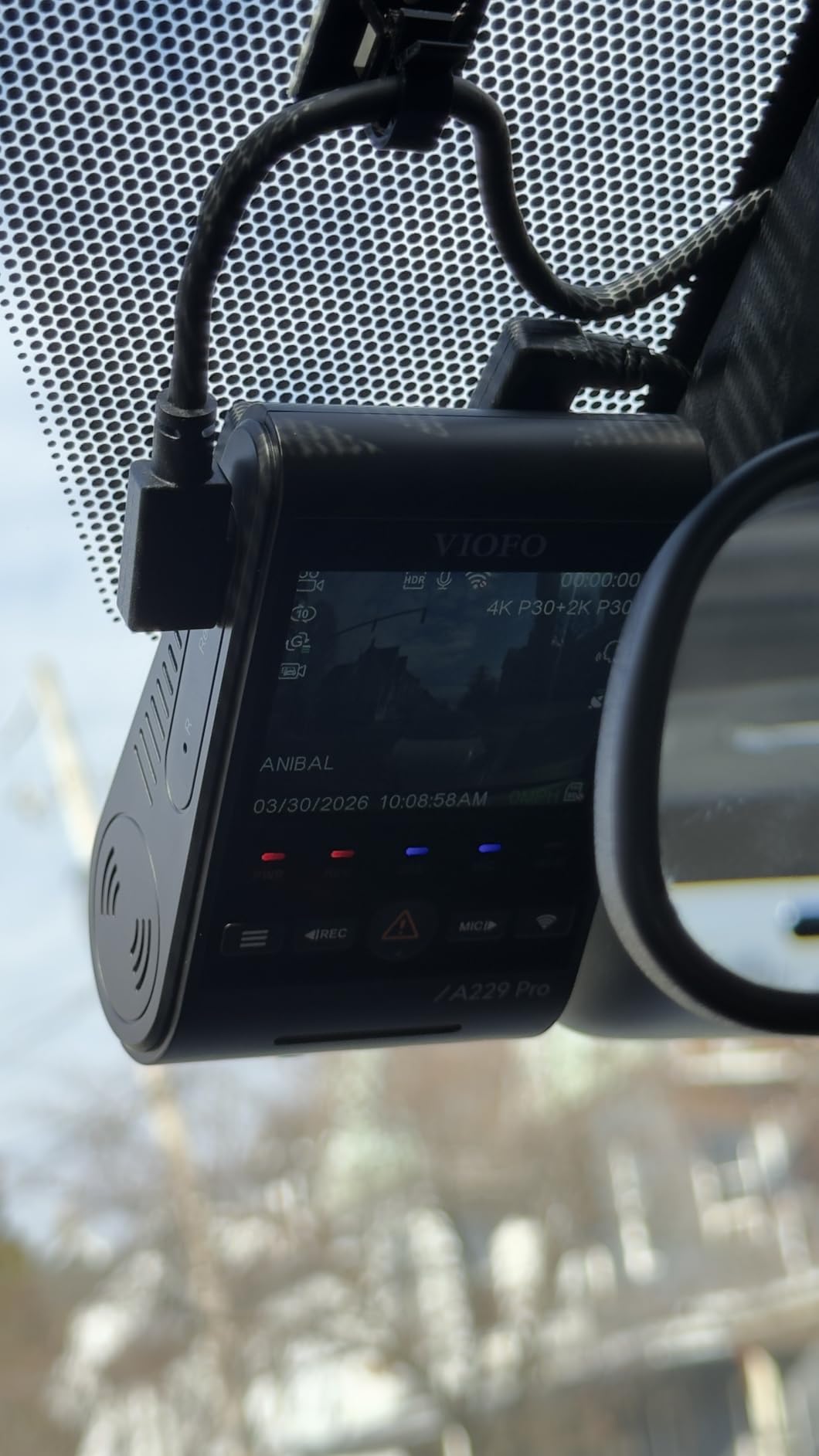 VIOFO A229 Pro 4K 3CH Dash Cam HDR for Front & Rear & Inside with STARVIS 2 customer photo 1