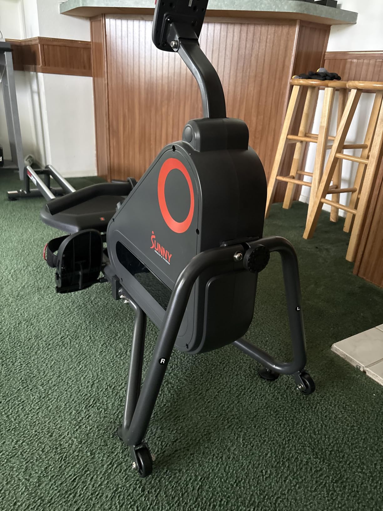 Sunny Health & Fitness Smart Magnetic Rowing Machine, Full-Body Workout customer photo 1