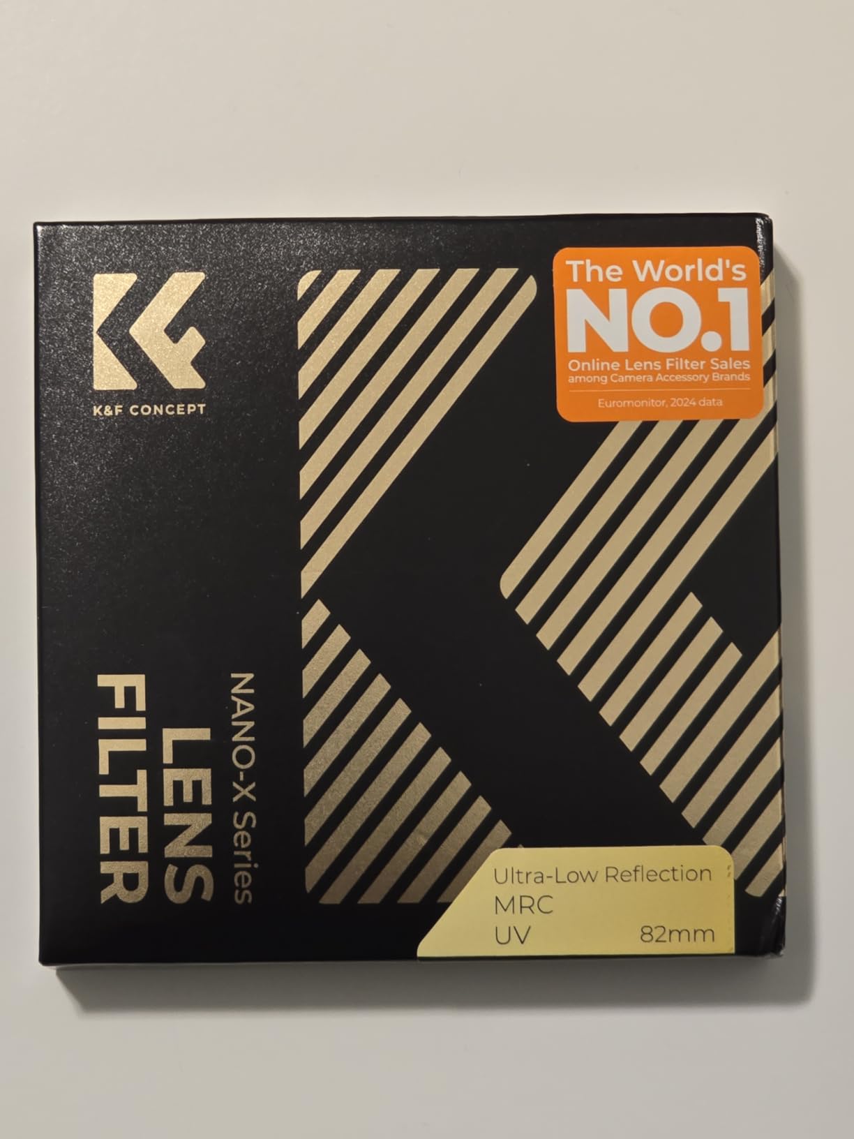 K&F CONCEPT 82mm Ultra-Low Reflectivity MCUV Lens Protection Filter 28 Multi-Layer Coatings Ultra-Slim HD Waterproof Scratch Resistant Lens UV Filter (Nano-X Series) FV705 customer photo 2