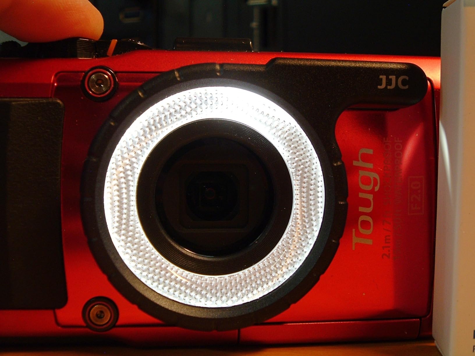 JJC LED Light Guide Ring for Olympus TG-7 TG-6 TG-5 TG-4 TG-3 TG-2 TG-1 | Replace LG-1 Light Guide, Macro Guide Ring Light Camera Accessories customer photo 2