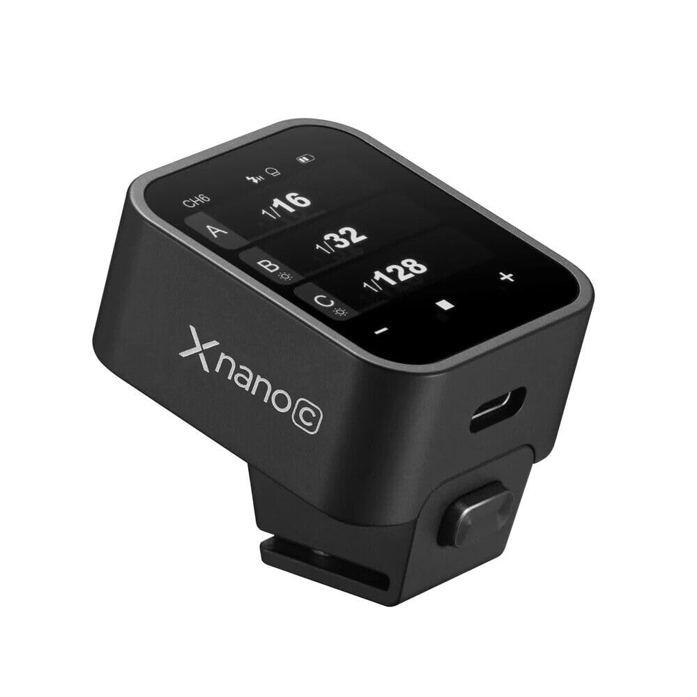 Godox X3C X3-C TTL Wireless Flash Trigger for Canon Camera, 2.4G Wireless Touchscreen Flash Transmitter, Support TTL Auto/Manual/Multi Flash, Built-in Lithium Battery, High-Definit OLED Screen customer photo 2