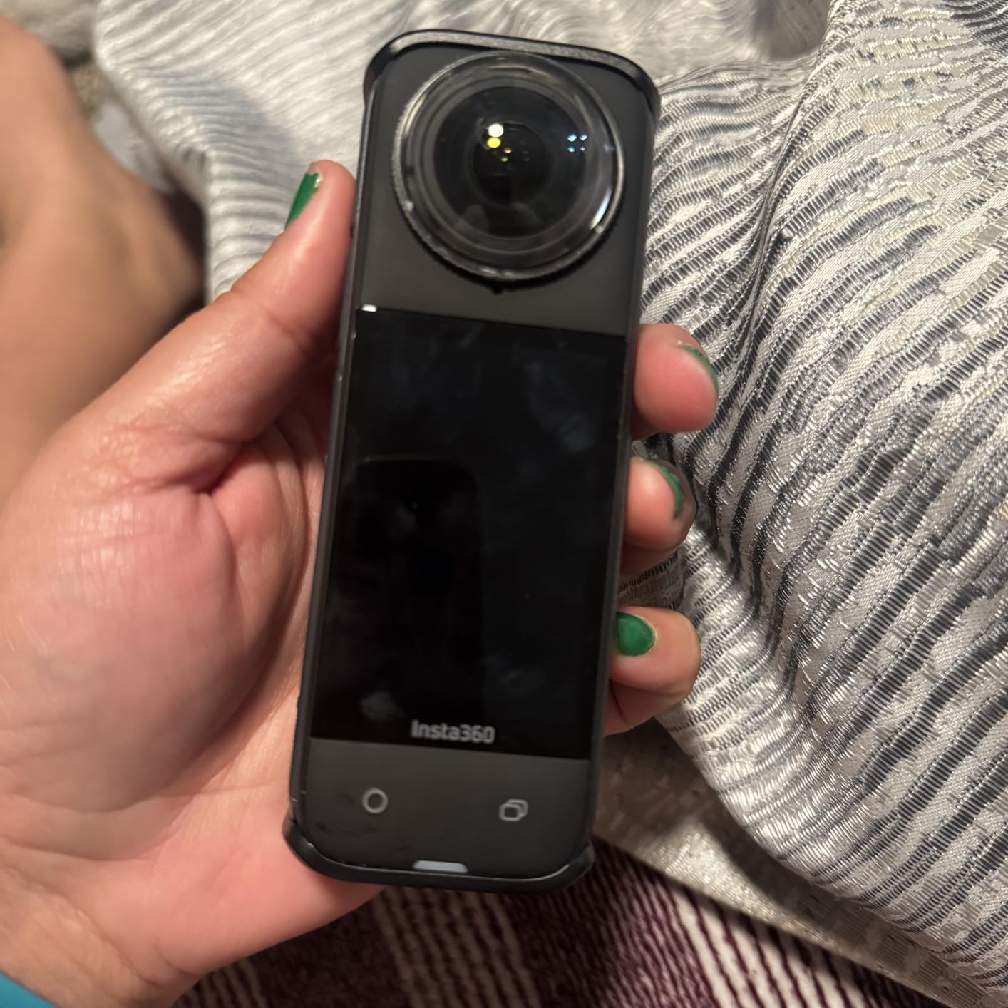 Insta360 X4 8K 360 Waterproof Action Camera, 8K 360, Stabilization, Touch Screen, AI Editing, Live Streaming, Webcam, Voice Control, Black customer photo 2