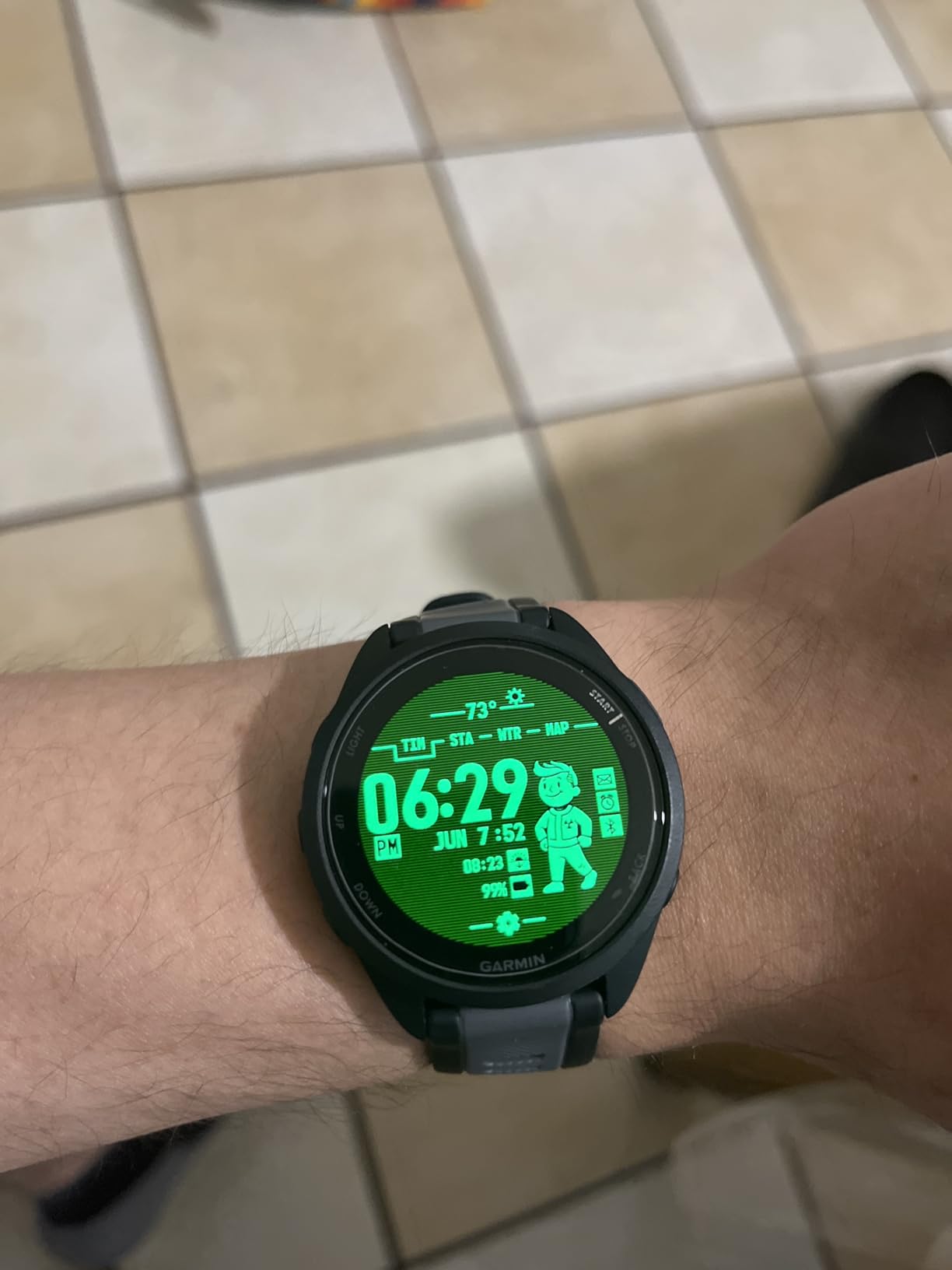 Garmin Forerunner 165, Running Smartwatch, 43mm, Black | Essential Training & Recovery Features, Built-In GPS for Distance, Pace & Speed, Garmin Coach, Daily Suggested Workouts customer photo 2