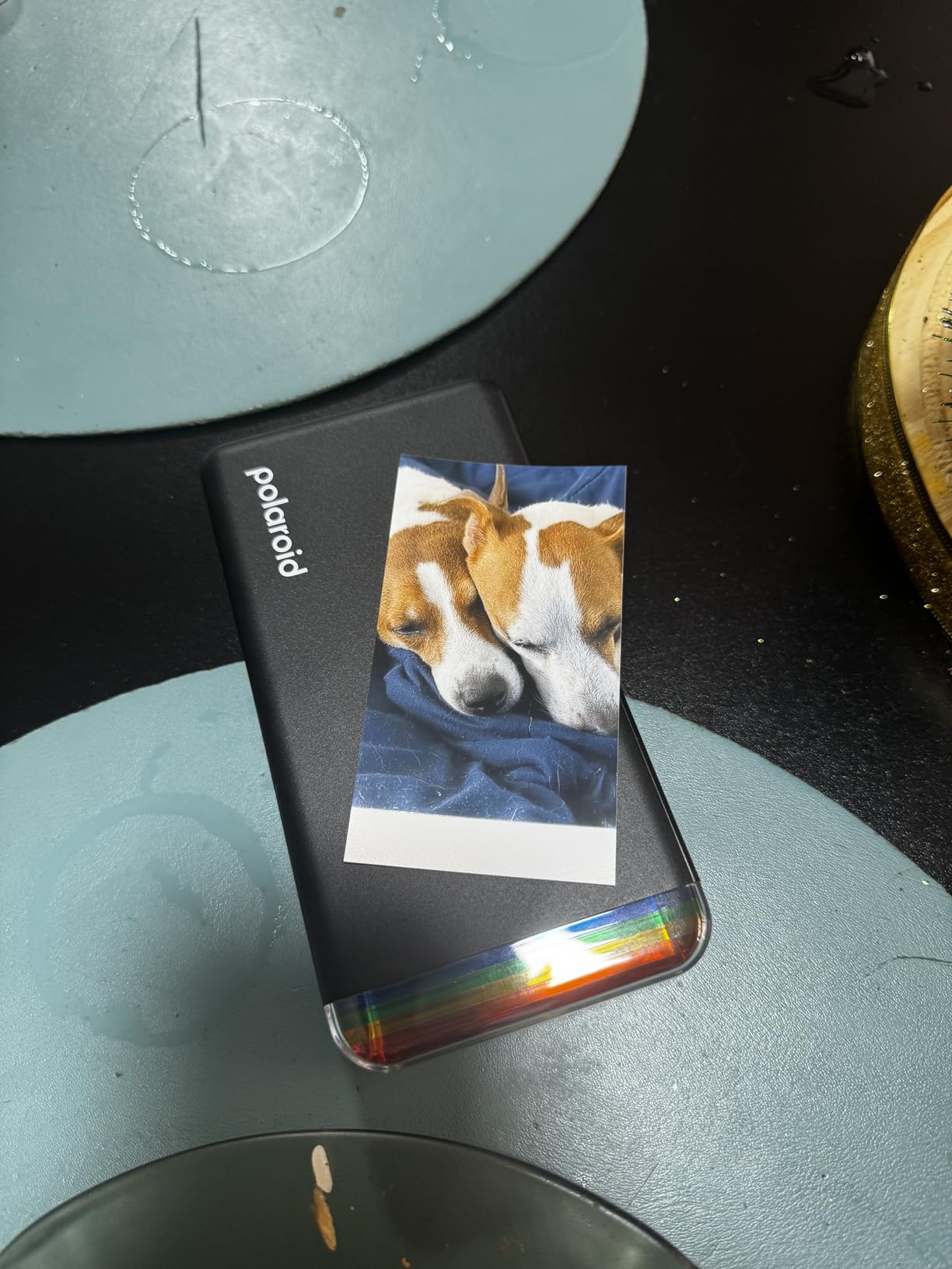 Polaroid Hi-Print + Paper Bundle - 2nd Generation Bluetooth Connected 2x3 Pocket Photo Dye-Sub Printer - Black Printer + 40 Photos customer photo 1