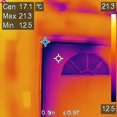 HF96 Thermal Camera with AI Scene Detection, Laser Pointer, -4F~1022F, 240x240 Super Resolution, 25Hz Infrared Camera for HVAC, Electrical, Building Inspection, 11h Runtime customer photo 1