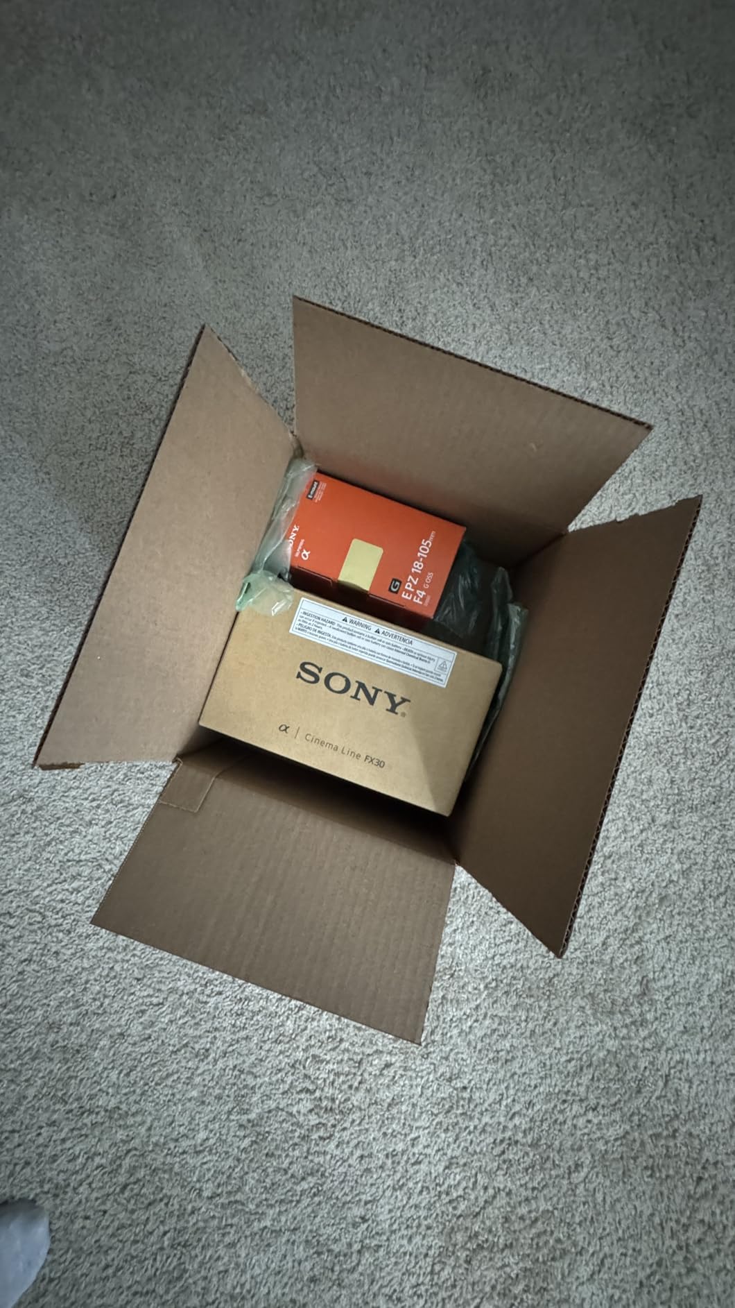 Sony FX30 Super 35 Cinema Line Camera with E PZ 18-105mm f/4.0 G OSS Lens customer photo 2
