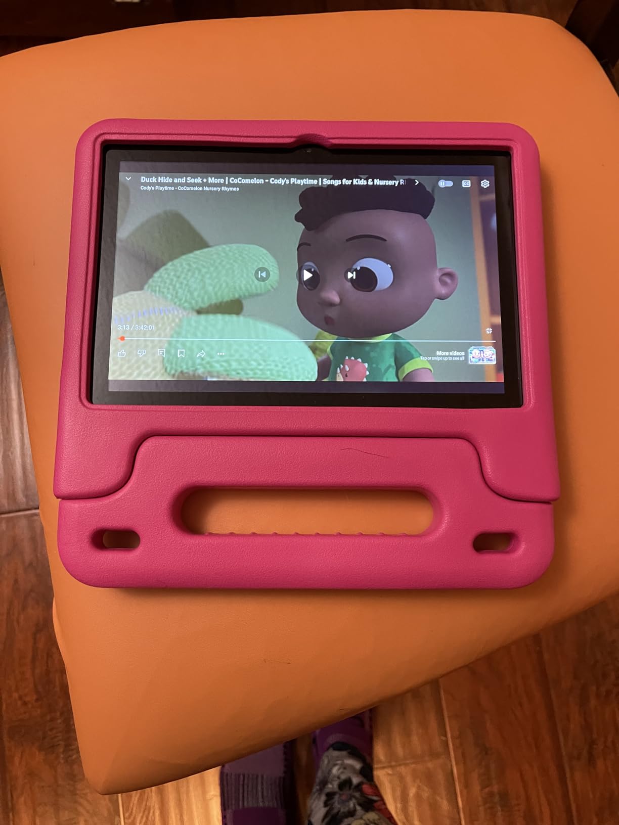 COLORROOM 2026 Upgraded Android 15 Tablet, 10inch Kids Tablet, Octa-core CPU, 10GB+64GB+1TB Expand Tablets for Kids with Kids Space, Parental Control, 6000mAh Big Battery,Touchscreen Tableta,Pink customer photo 2