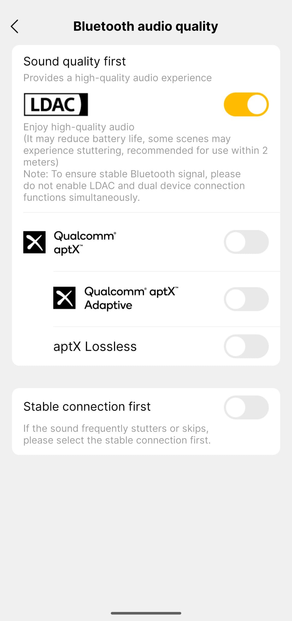 EarFun Air Pro 4 Adaptive Hybrid Noise Canceling Wireless Earbuds, Qualcomm Snapdragon Sound, aptX Lossless, 6 Mics AI CVC 8.0 Call, LDAC Hi-Res Audio, 52H Playtime, Bluetooth 5.4, in-Ear Detection customer photo 1