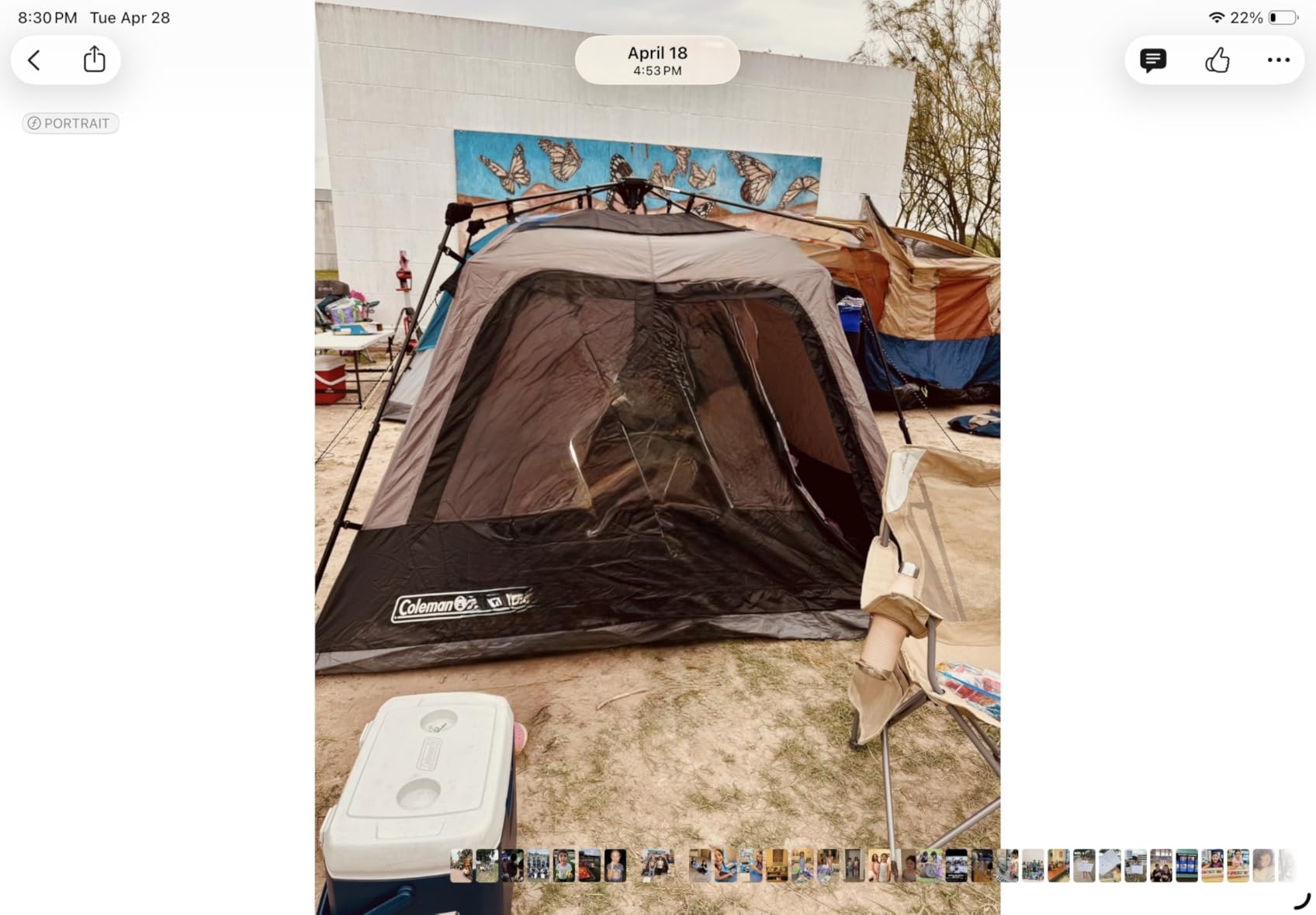 Coleman 4/6/8/10 Person Instant Camping Tent with 1-Minute Setup customer photo 2