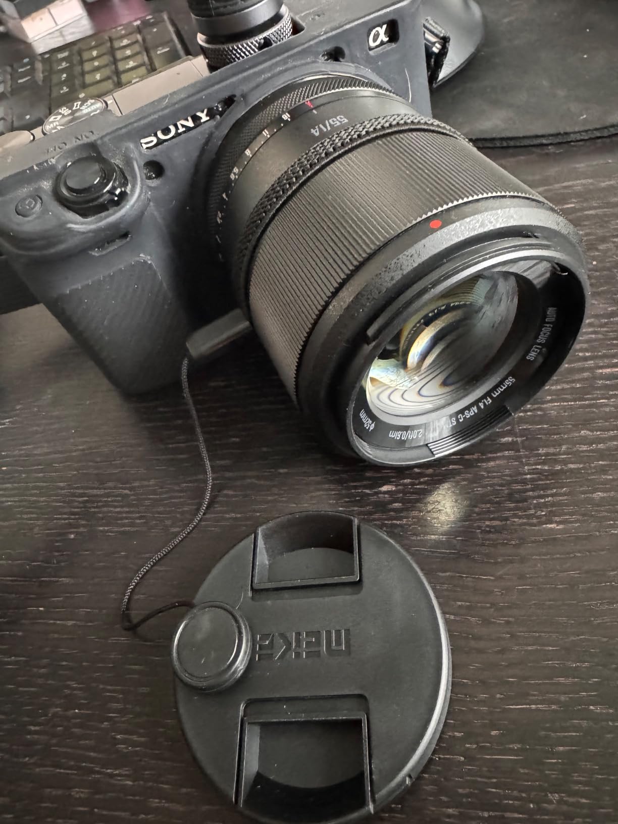Meike 55mm F1.4 APS-C Auto Focus Prime Lens for Sony E Mount Mirrorless Cameras: A6400 A5000 A5100 A6000 A6100 A6300 A6500 A6600 A6700 ZV-E10,etc customer photo 1