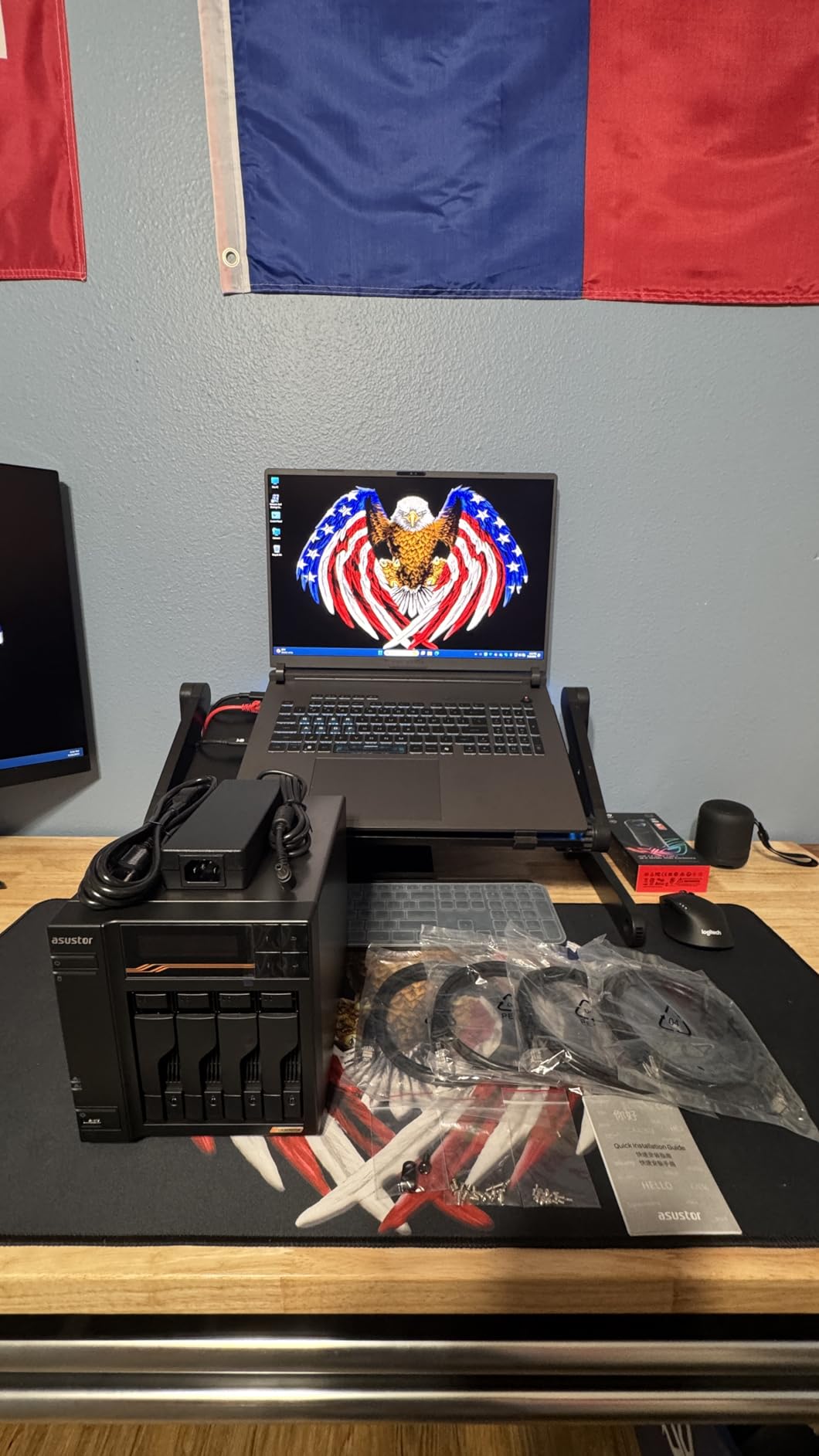 Asustor Lockerstor 6 Gen3 AS6806T 6 Bay NAS, AMD Ryzen 3.8GHz Quad-Core, 16GB ECC DDR5, 4 M.2 NVMe Slots, Dual 5GbE & 10GbE Port, Network Attached Storage, Enterprise for Enthusiasts(Diskless) customer photo 2