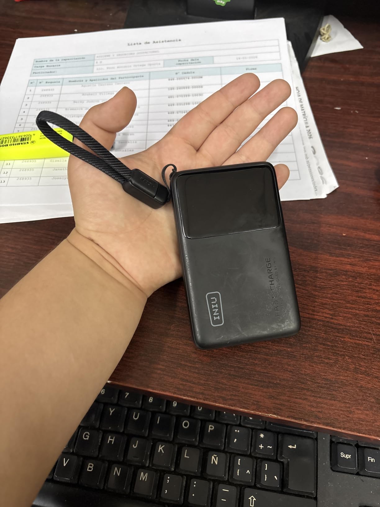 INIU Power Bank, Compact 10000mAh 45W PD Fast Charging Portable Charger customer photo 2