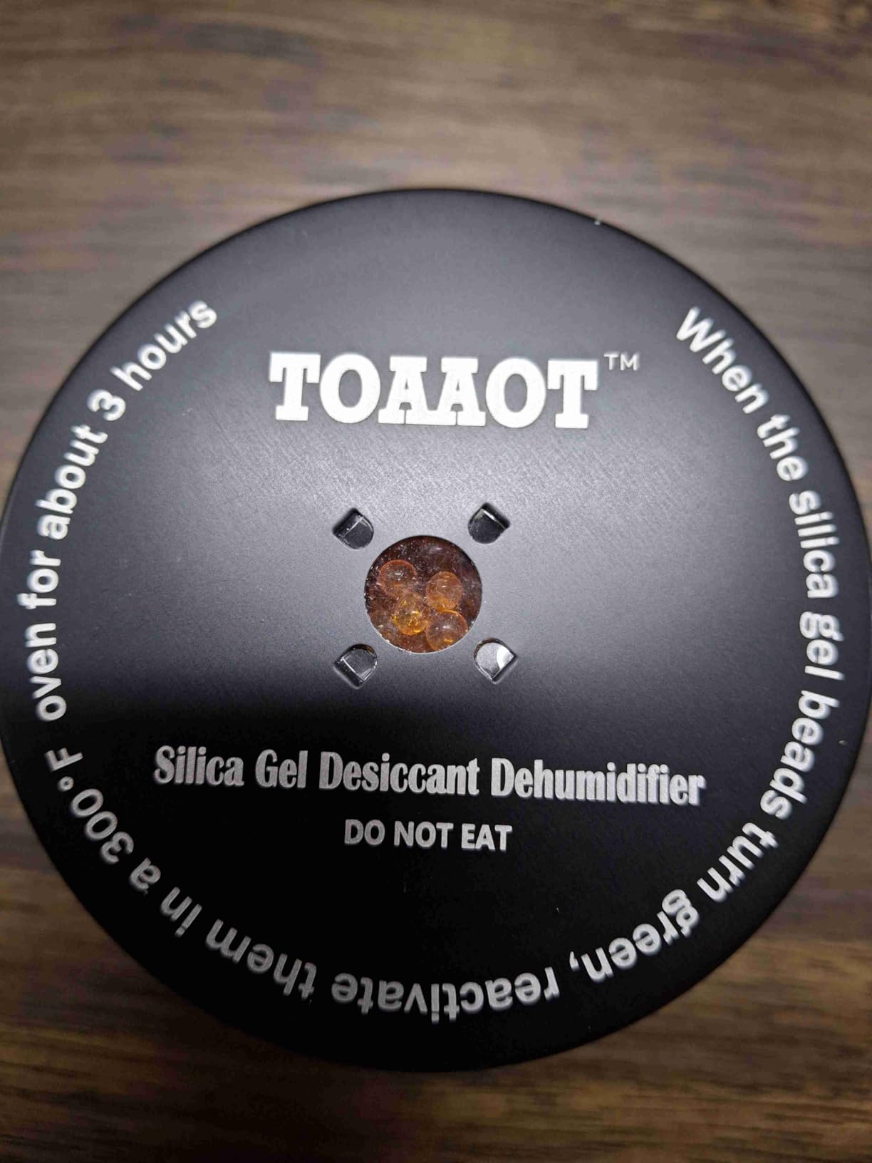 Gun Safe Dehumidifier, Dehumidifier for Safe (3 Units), Renewable | Durable Aluminum-Alloy Jar, Reusable Silica Gel Desiccant Canister, Rechargeable Desiccant Dehumidifier, 200G for Each Unit customer photo 2