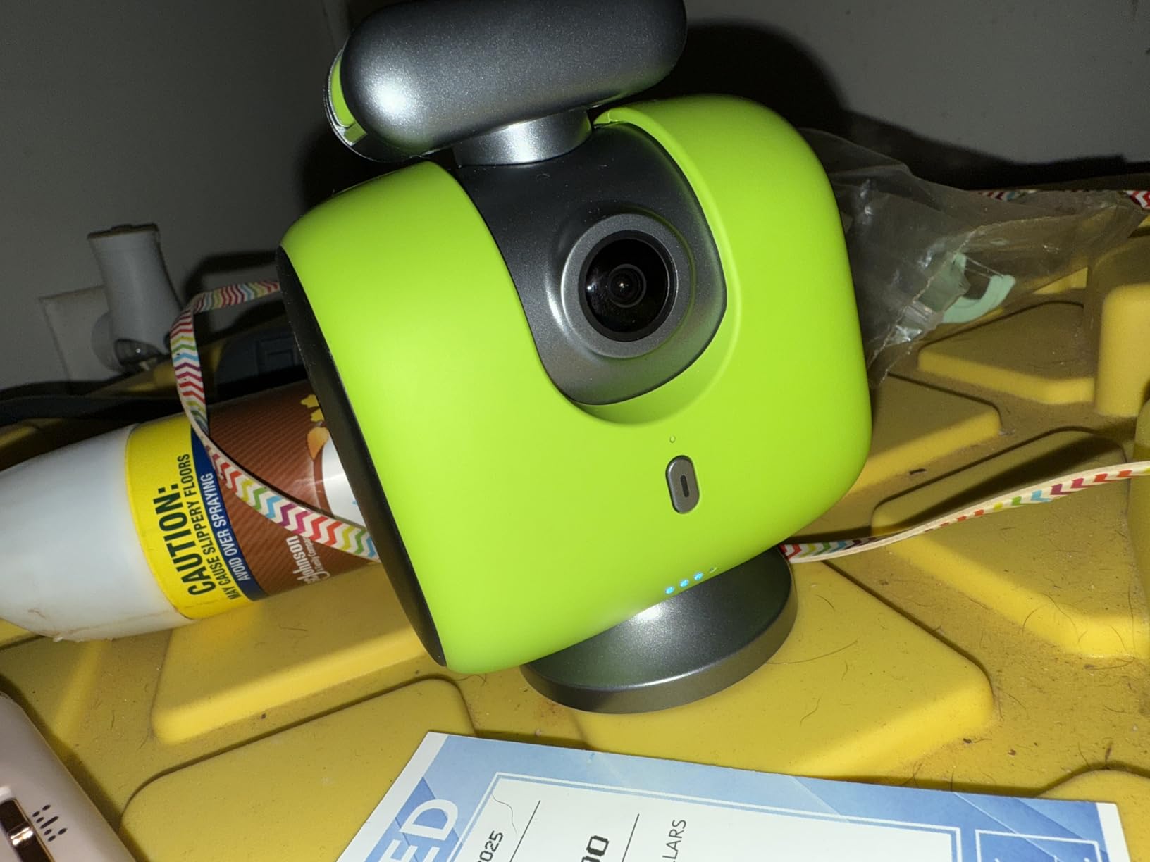 XbotGo Chameleon AI Auto Sports Action Camera - 4K 60FPS Soccer Camera and Basketball Tracking Camera for Team Sports, Live Streaming, No Subscription, Works with iOS & Android (Lemon Green) customer photo 1