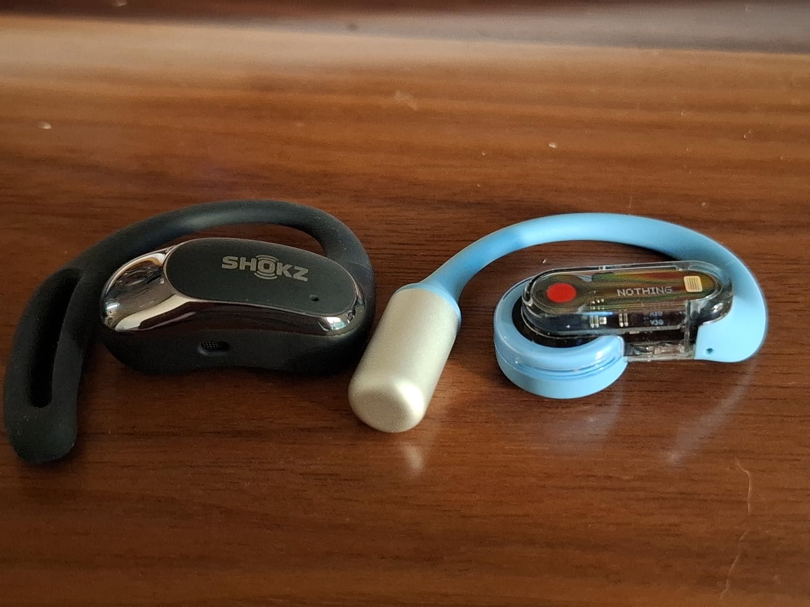 Nothing Ear (Open) Open Ear Headphones, Ultra-Light with Adjustable Earhooks, Multipoint Connection Bluetooth Earbuds, Clear Voice Technology for AI Calls, IP54, Fast Charging, ChatGPT Supported customer photo 2