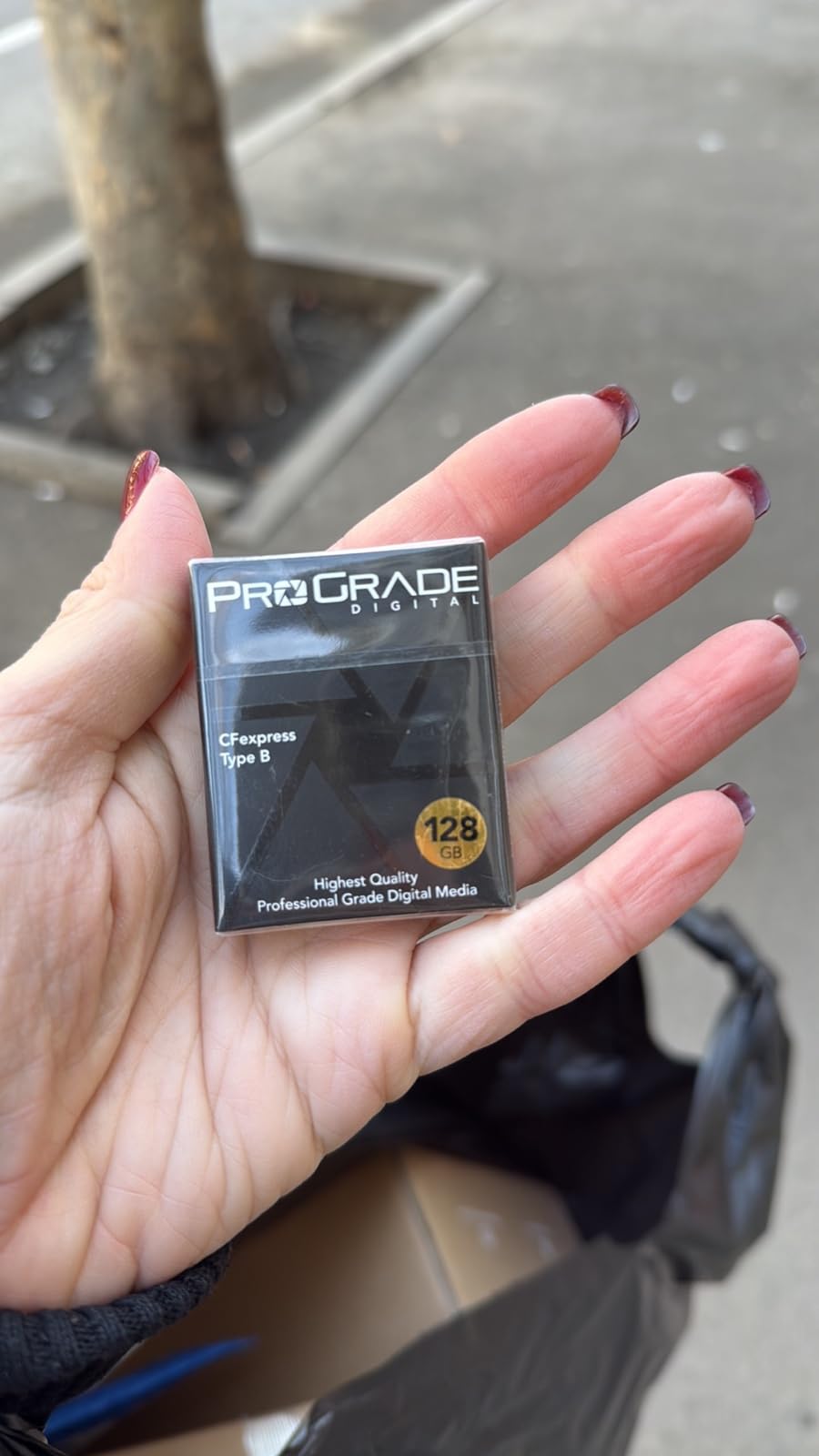 ProGrade Digital 128GB CFexpress 2.0 Type B Memory Card (Gold) | Optimized for Raw Photo Bursts with Reliable Performance for Professional Photographers customer photo 1