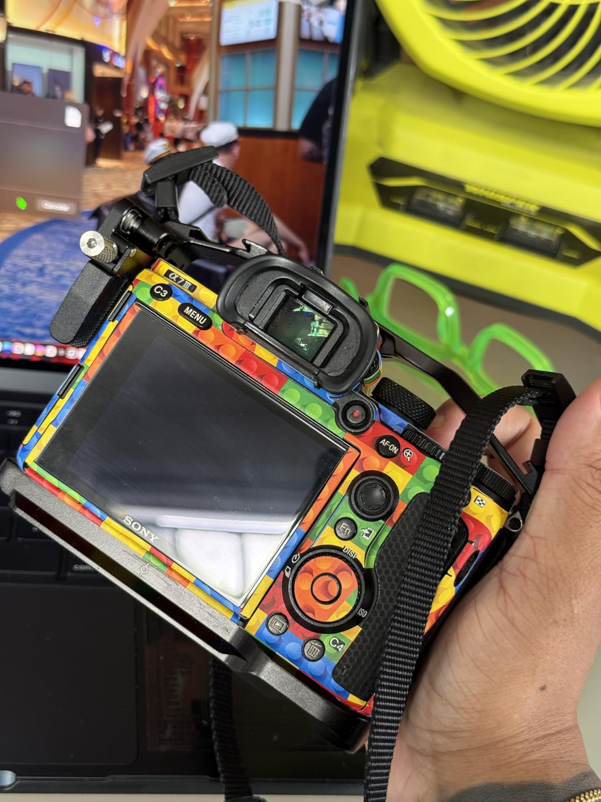 Camera Cover Skin Sticker for Sony A7III A7M3 A7R III Camera Protector Film Skin Anti-Scratch Protective Decoration A7 III A7R3 (Field Camouflage) customer photo 2
