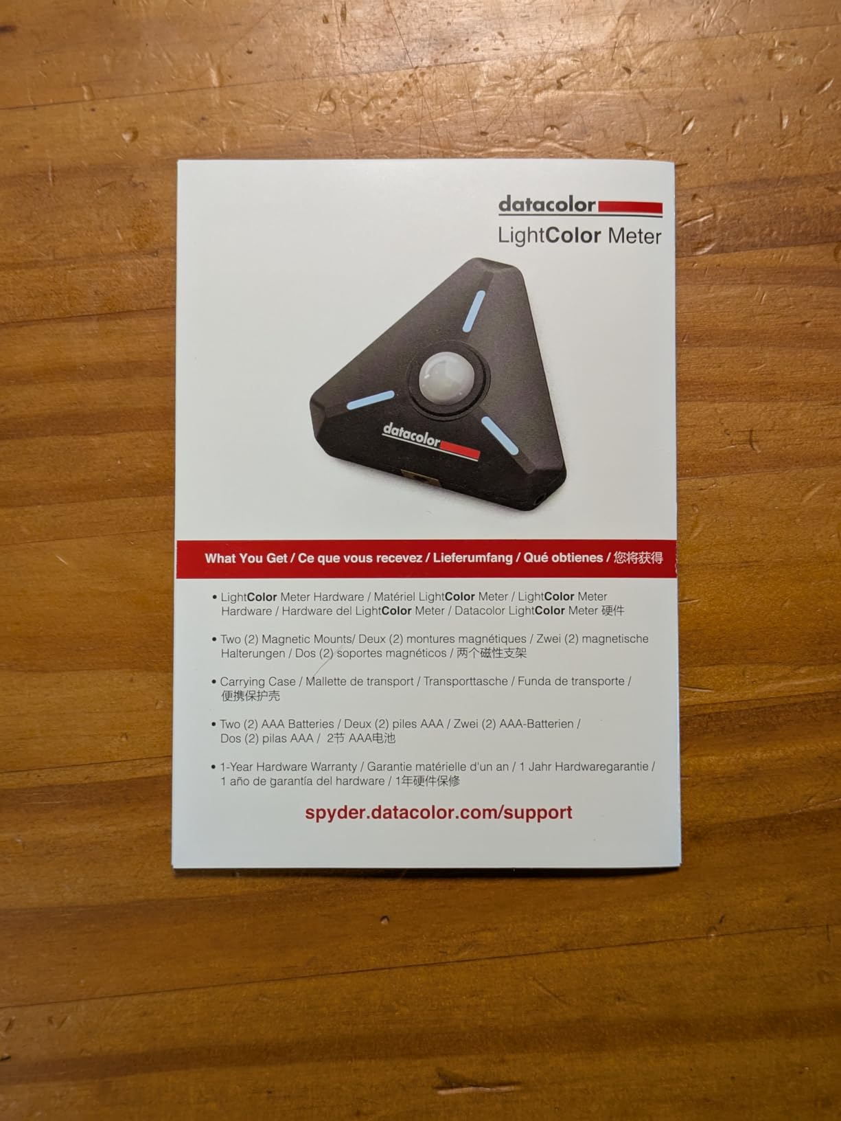 Datacolor LightColor Meter - Bluetooth-Enabled Light & Color Temperature Meter for Photo, Video, and Cinema - Continuous Real-Time Data Streaming - Portable, Compact, Drop-Resistant customer photo 2