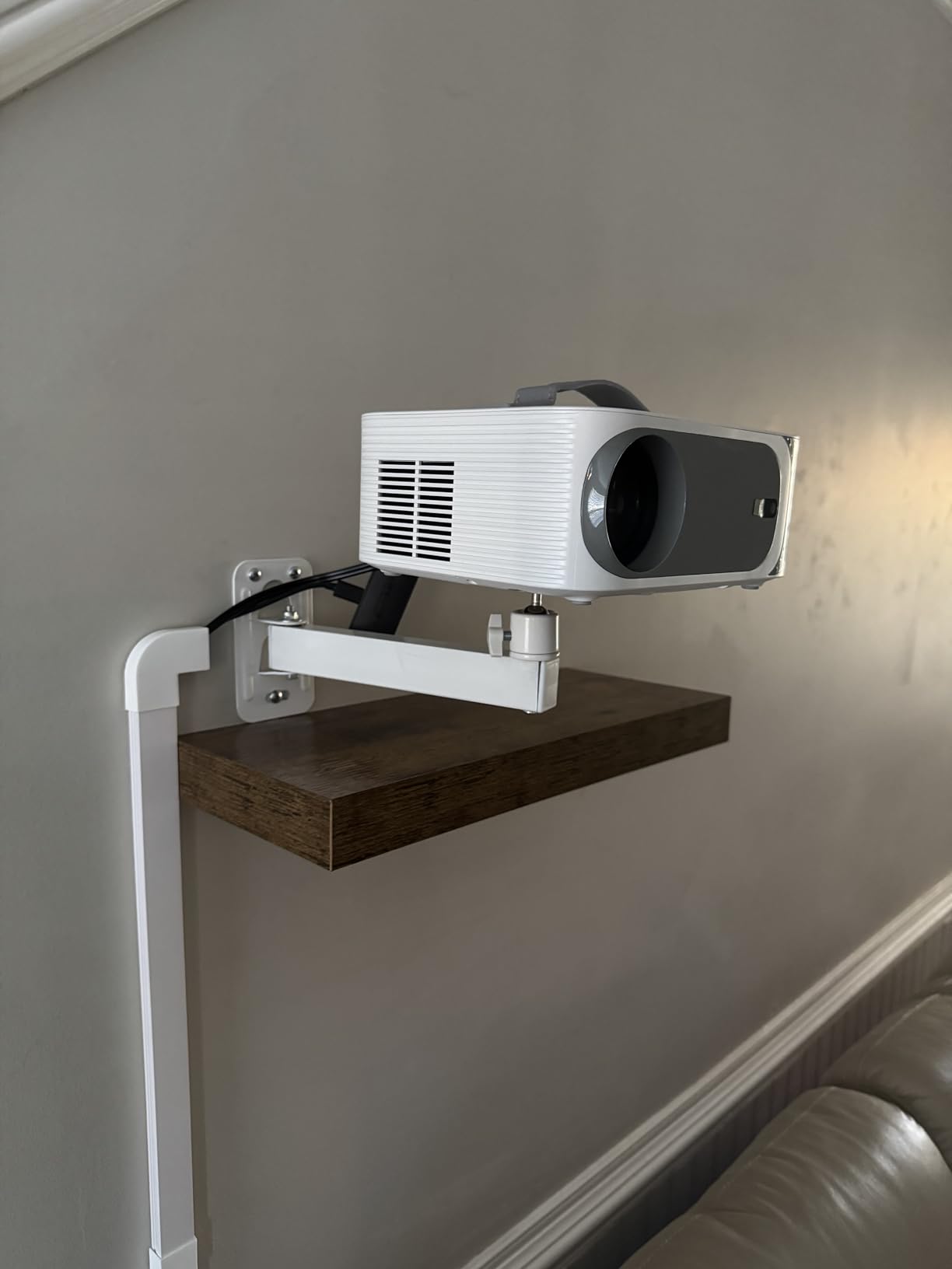Portable-Outdoor-Projector with WiFi &Bluetooth, 50W Dolby Audio Proyector customer photo 2