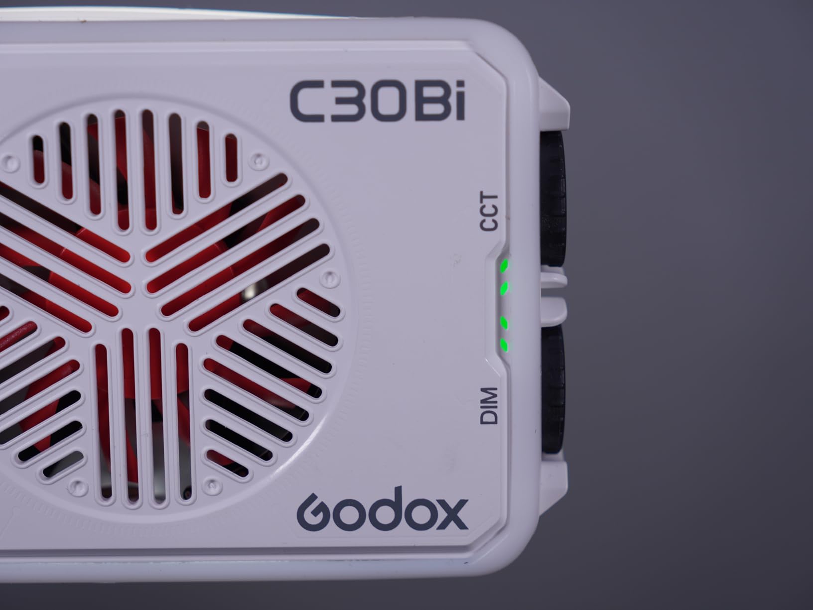 Godox Litemons C30Bi Bicolor LED Panel Light with Diffuser, 8610Lux 30W 2800K-6500K Camera Light with Silent Fan, TLCI96+ customer photo 2
