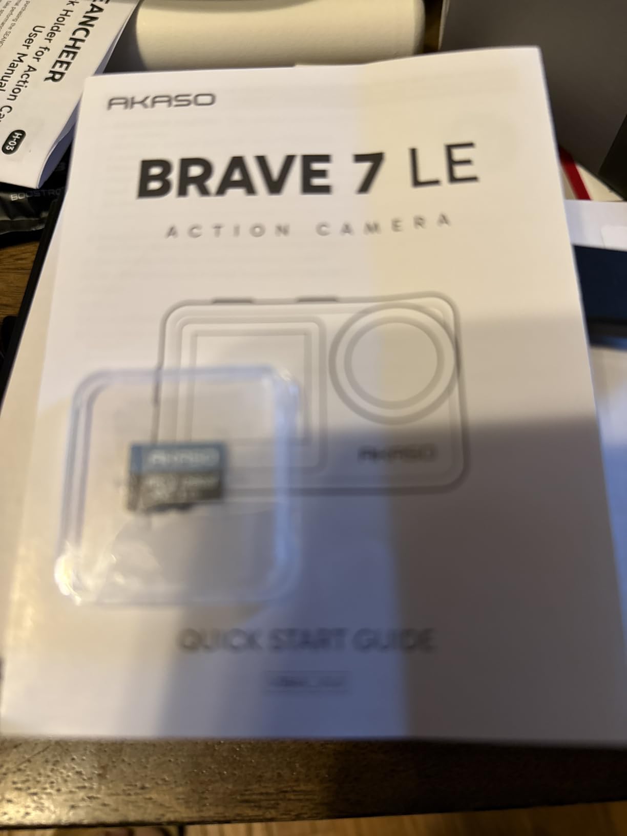 AKASO Brave 7 LE 4K30FPS 20MP WiFi Action Camera with Touch Screen EIS 2.0 Zoom Remote Control 131ft Waterproof Underwater Camera with Waterproof Floating Hand Grip and Carrying Case Bundle customer photo 1