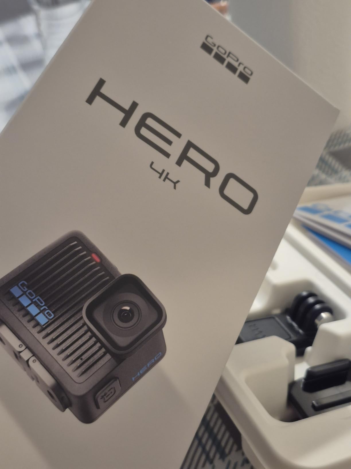 Hero (Go Pro Hero) Black Compact - Waterproof Action Camera with 4K Ultra HD Video, 12MP Photos + 50-in-1 Accessory Kit + 2 X 64GB Card + More customer photo 2