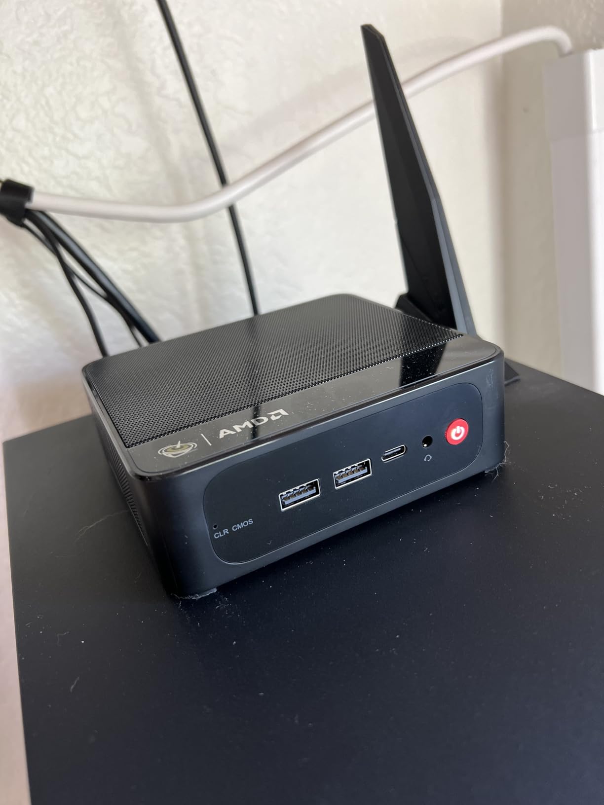 Beelink SER5 MAX Mini PC, AMD Ryzen 7 7735U (8C/16T, up to 4.75 GHz), Mini Computer 24GB LPDDR5 RAM 500GB SSD Graphics 12 core 2200 MHz, Support 4K Triple Display customer photo 1