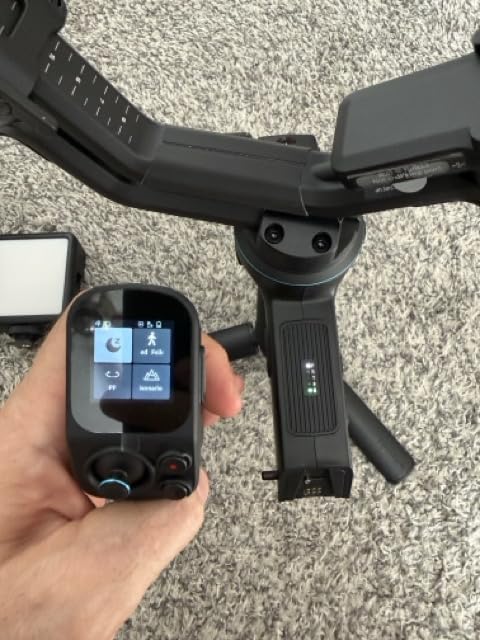 FeiyuTech SCORP 3 KIT Gimbal Stabilizer for DSLR and Mirrorless Camera, AI Tracking, Detachable Handle,3-Axis Gimbal for Sony/Canon/Nikon/Fujifilm, Max 3.5KG/7.72lbs, Touch Screen with Carrying Bag customer photo 2