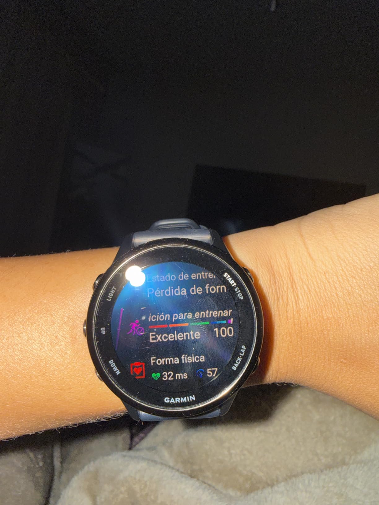 Garmin Forerunner 570, 42mm, Aluminum, Black | Smaller-Sized Advanced GPS Running & Triathlon Smartwatch, AMOLED Display, Training & Recovery Features customer photo 2